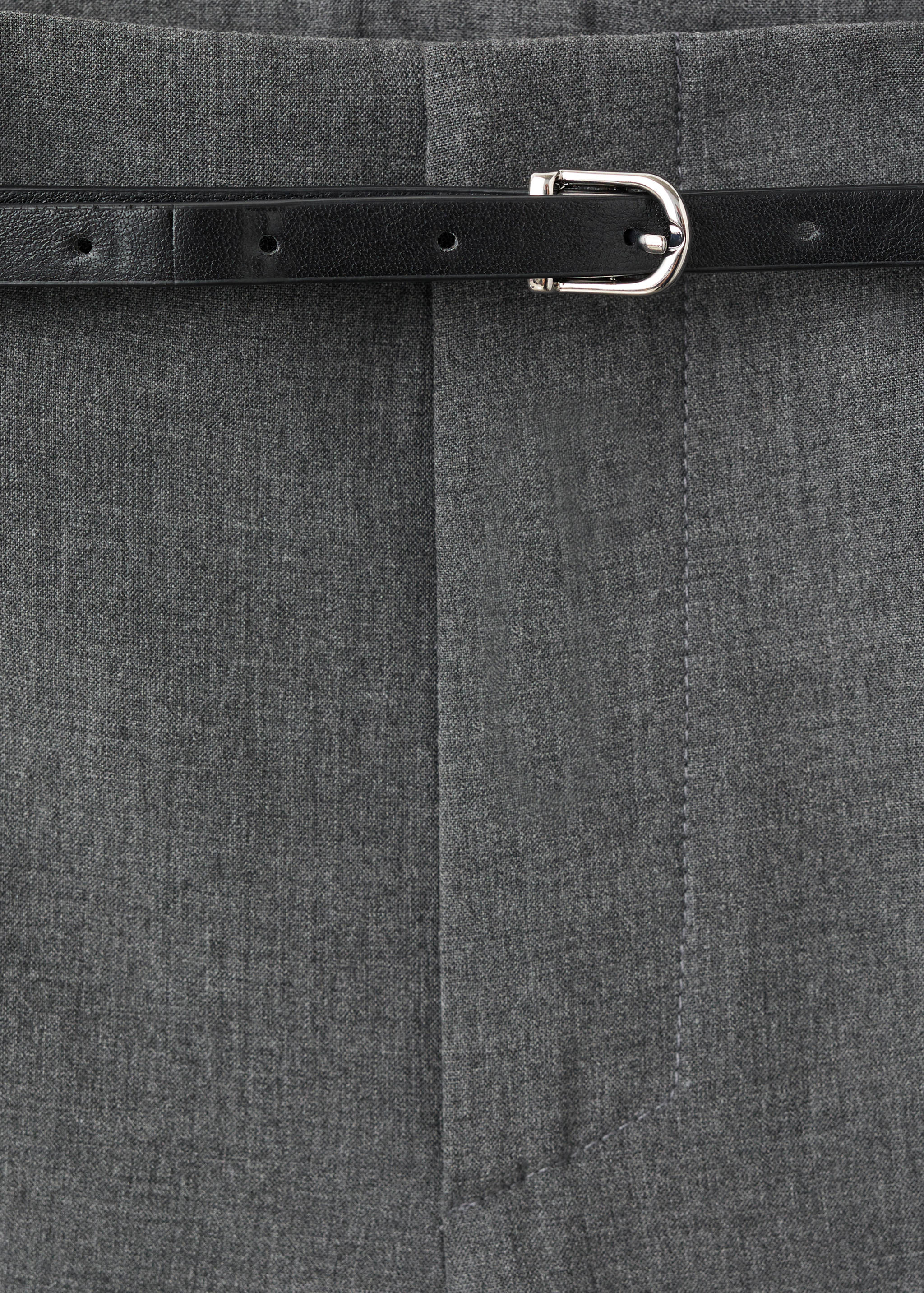 Belt straight-fit pants - Details of the article 8