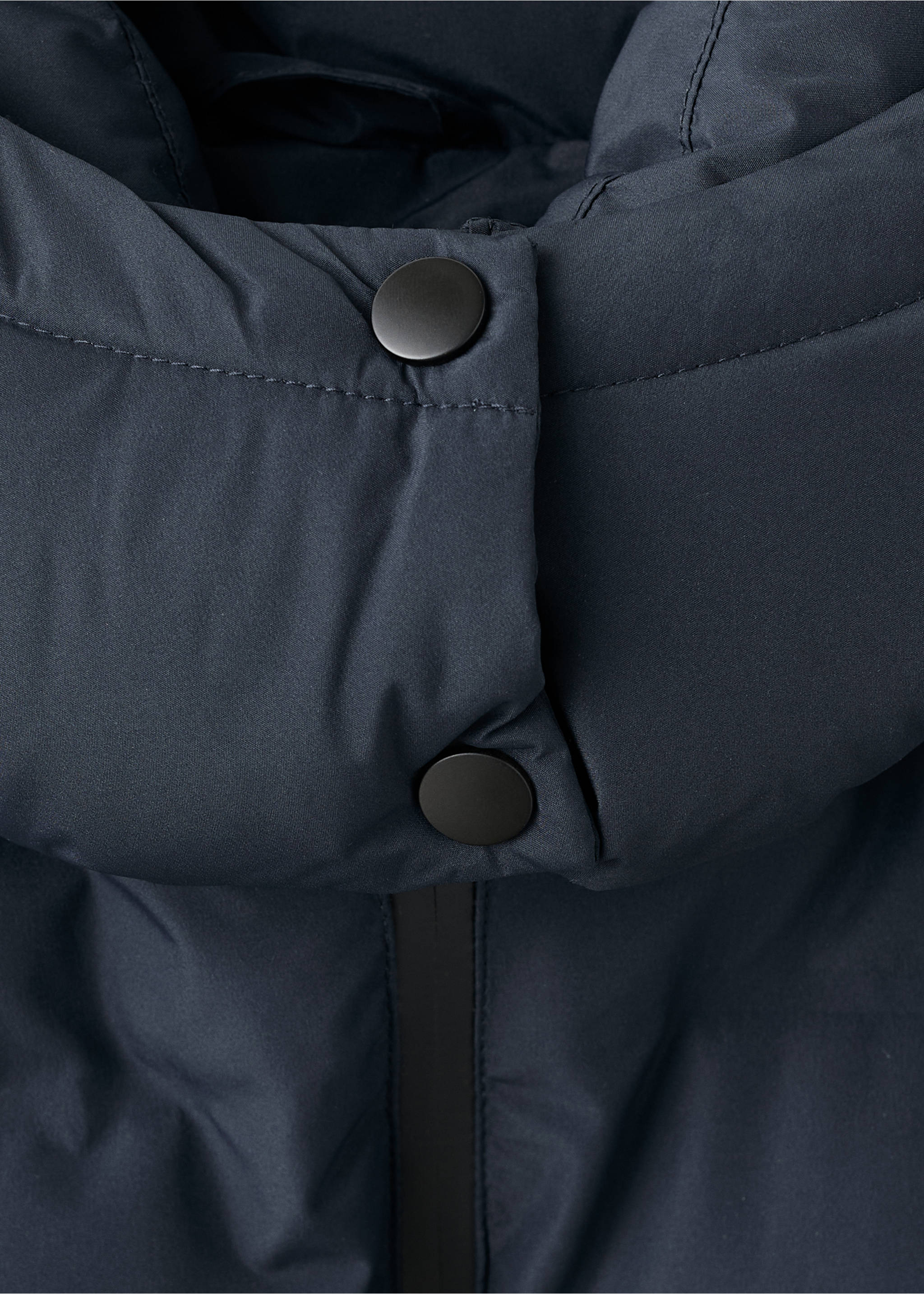 Anorak acolchado capucha - Detalle del artículo 0, Azul marino. Ref: 17036722-00.