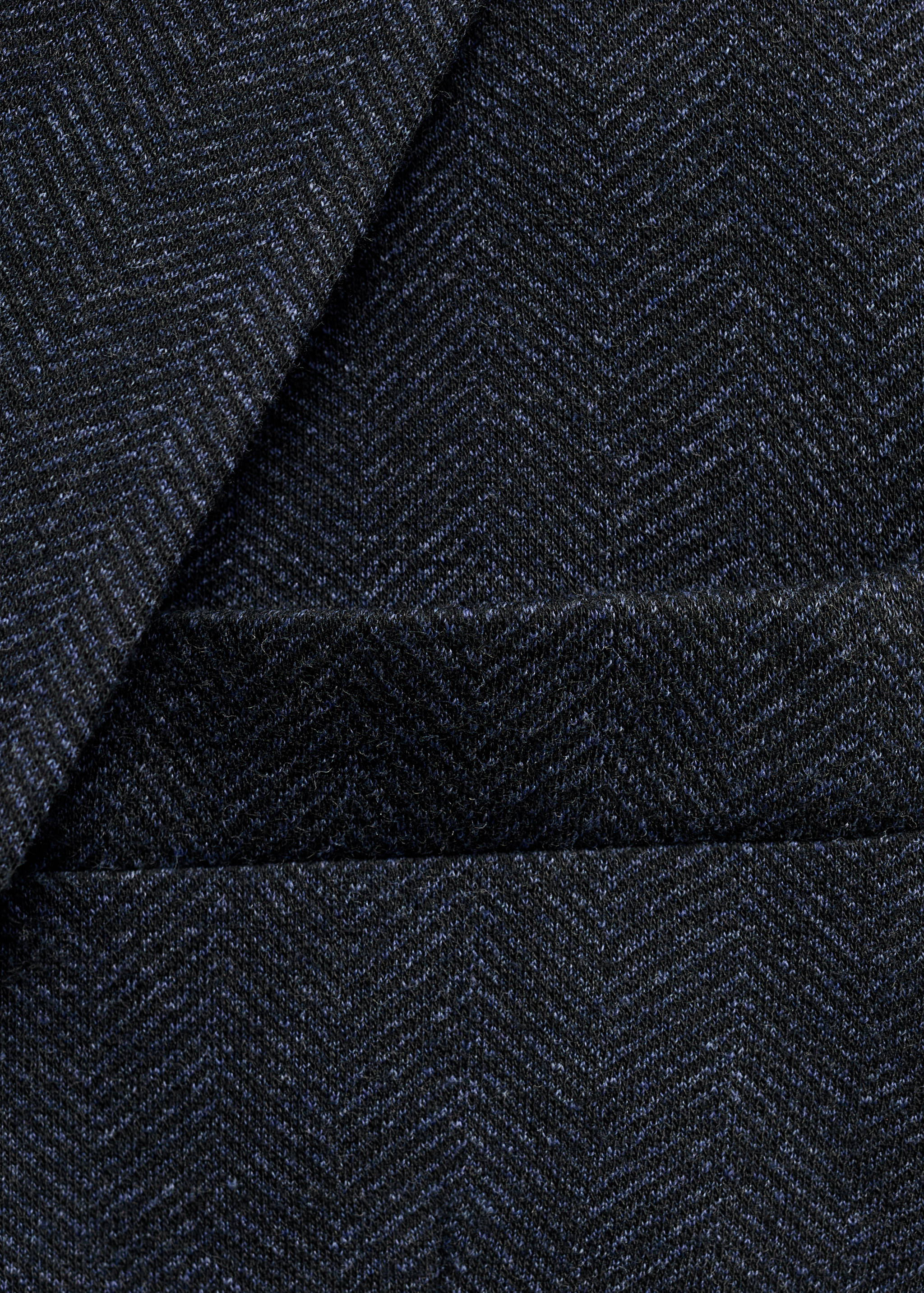 Slim Fit-Sakko mit Fischgrätmuster - Detail des Artikels 8