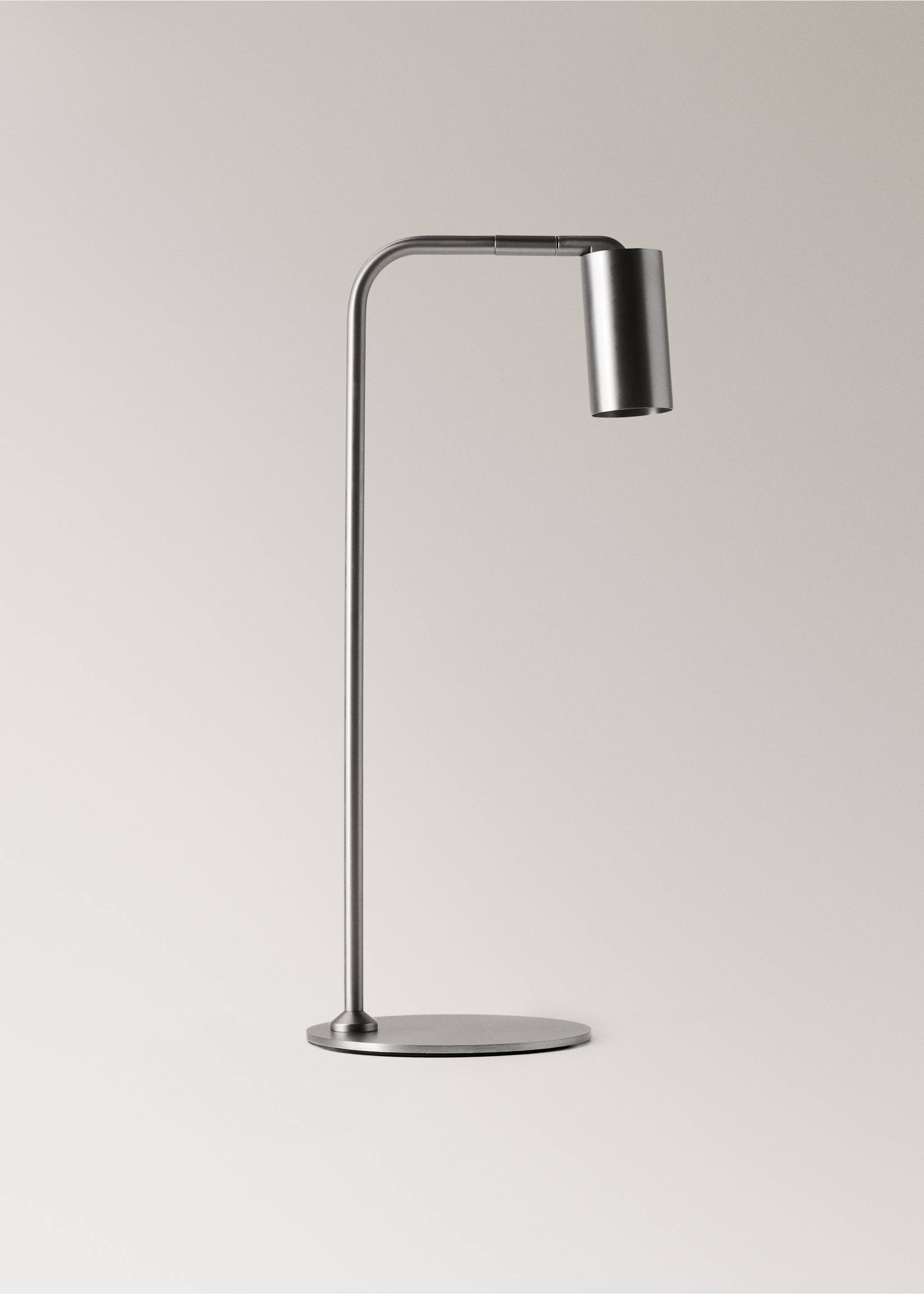 Tischlampe aus Metall mit Strahler - Artikel ohne Model, Silber. Ref: 17036724-00.