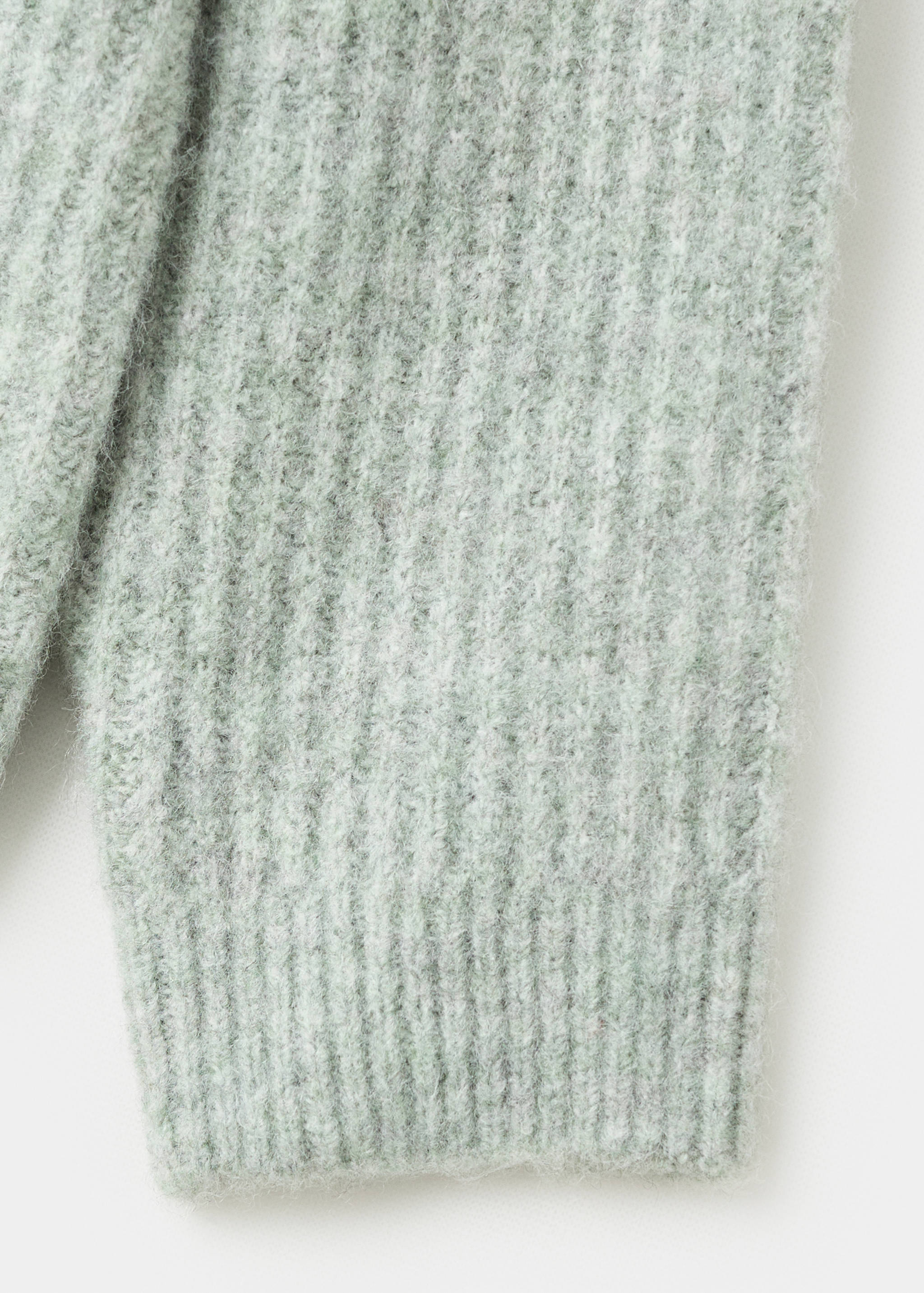Knitted ribbed sweater - Details of the article 8
