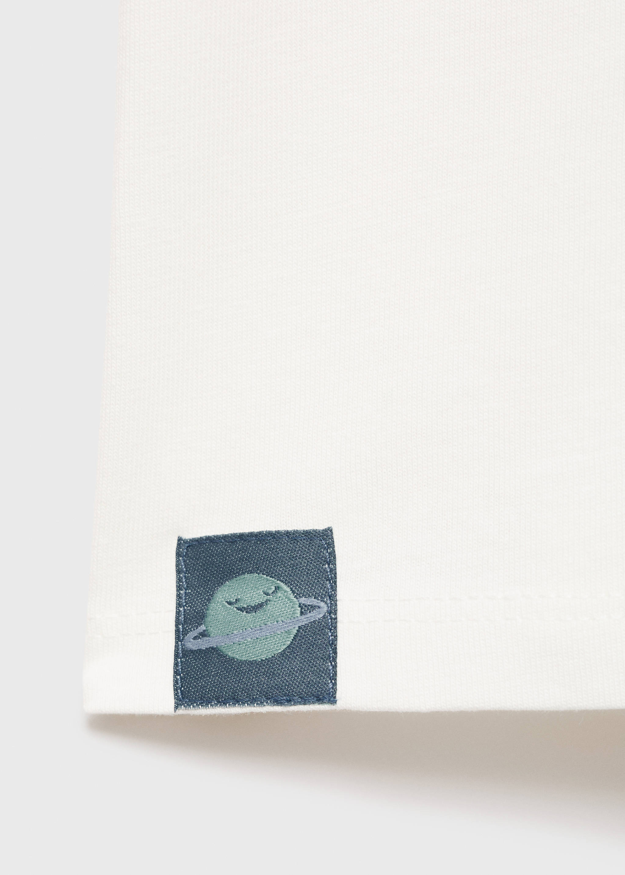 T-skjorte med trykk tekstur - Artikkeldetalj 0