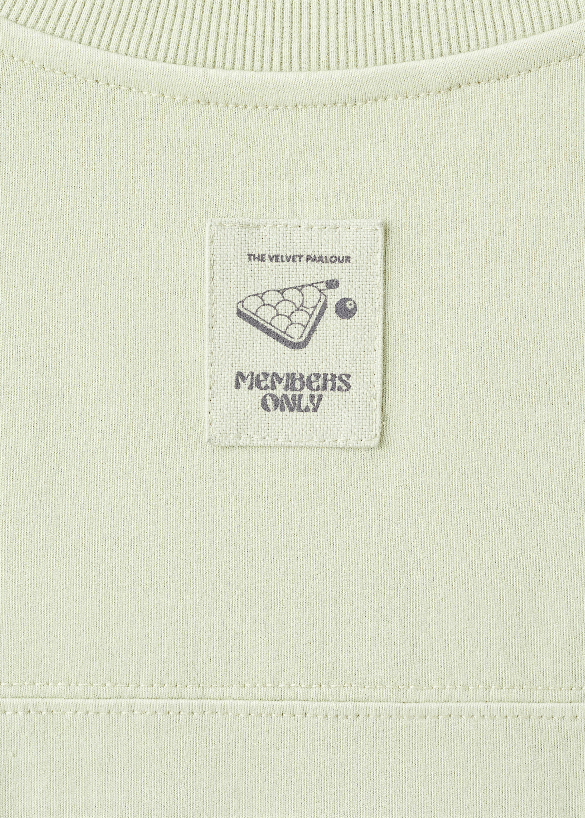 Printed cotton-blend t-shirt - Details of the article 0