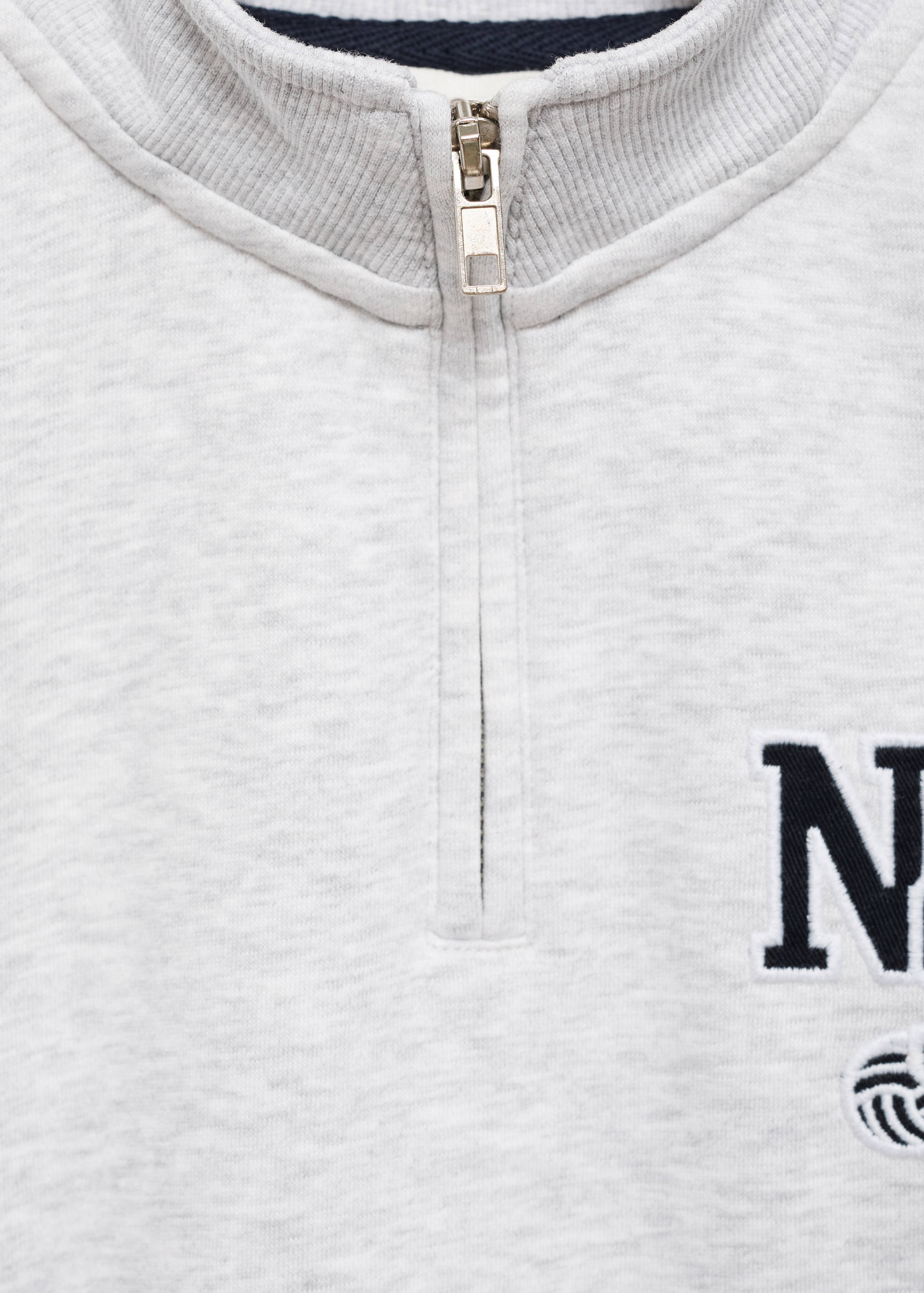 Perkins-neck cotton sweater - Details of the article 8