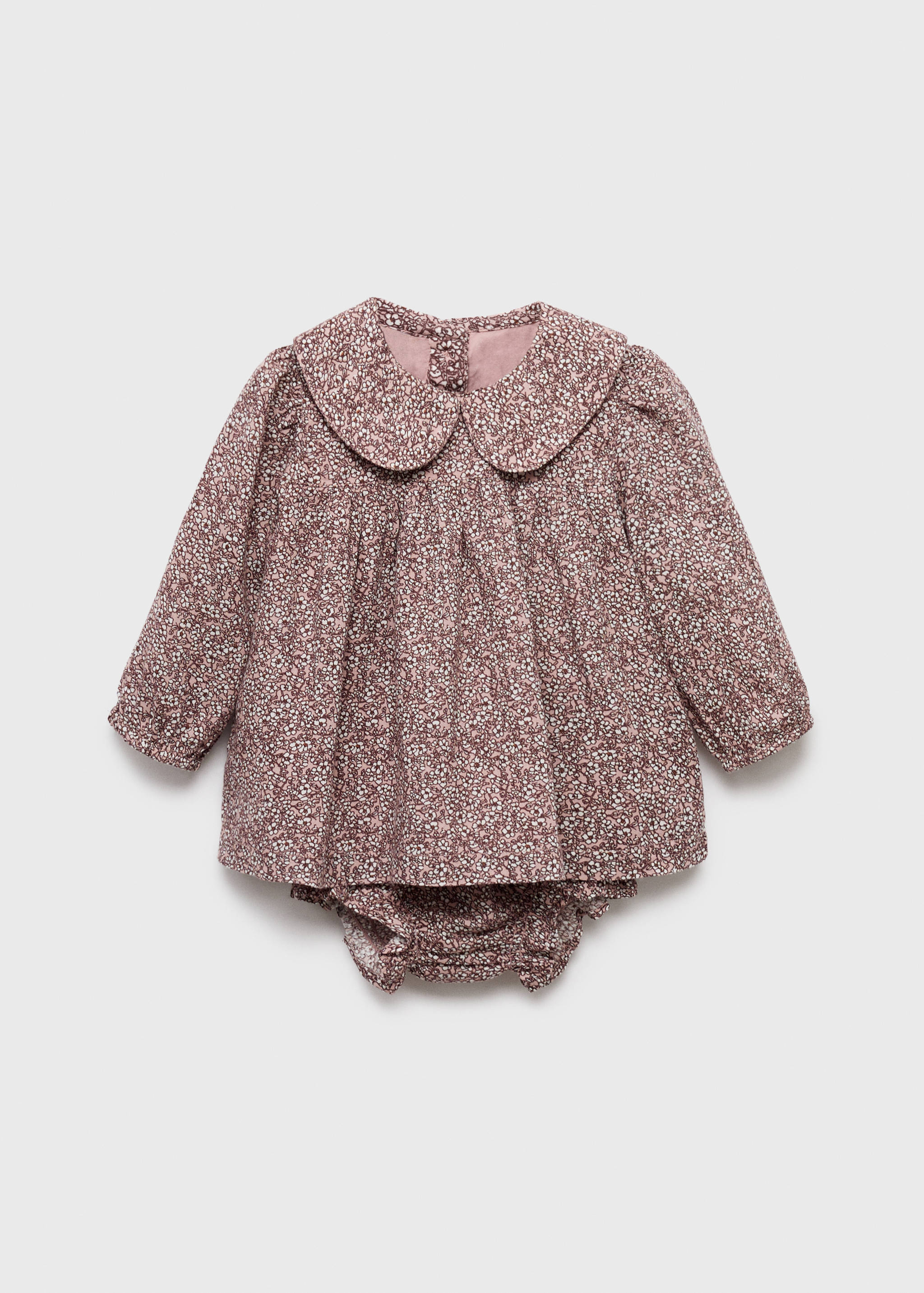Floral dress and diaper cover - Article without model