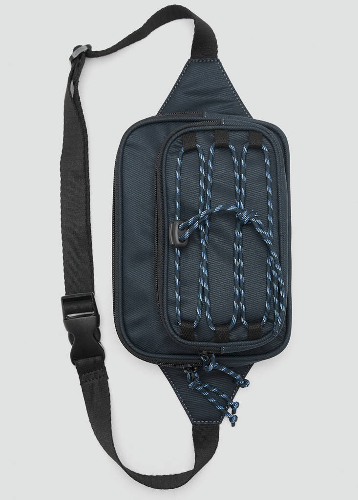 Fanny pack with cords — Navy