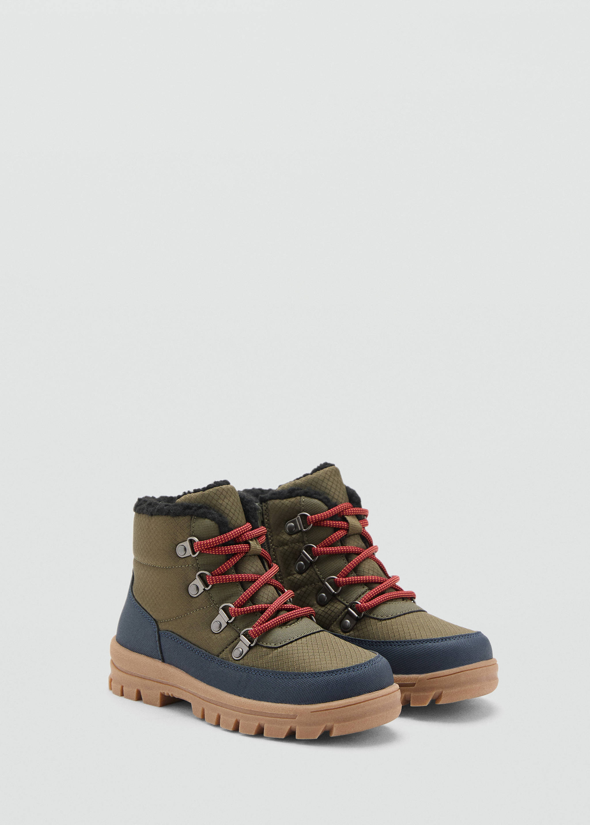 系带登山靴 - null