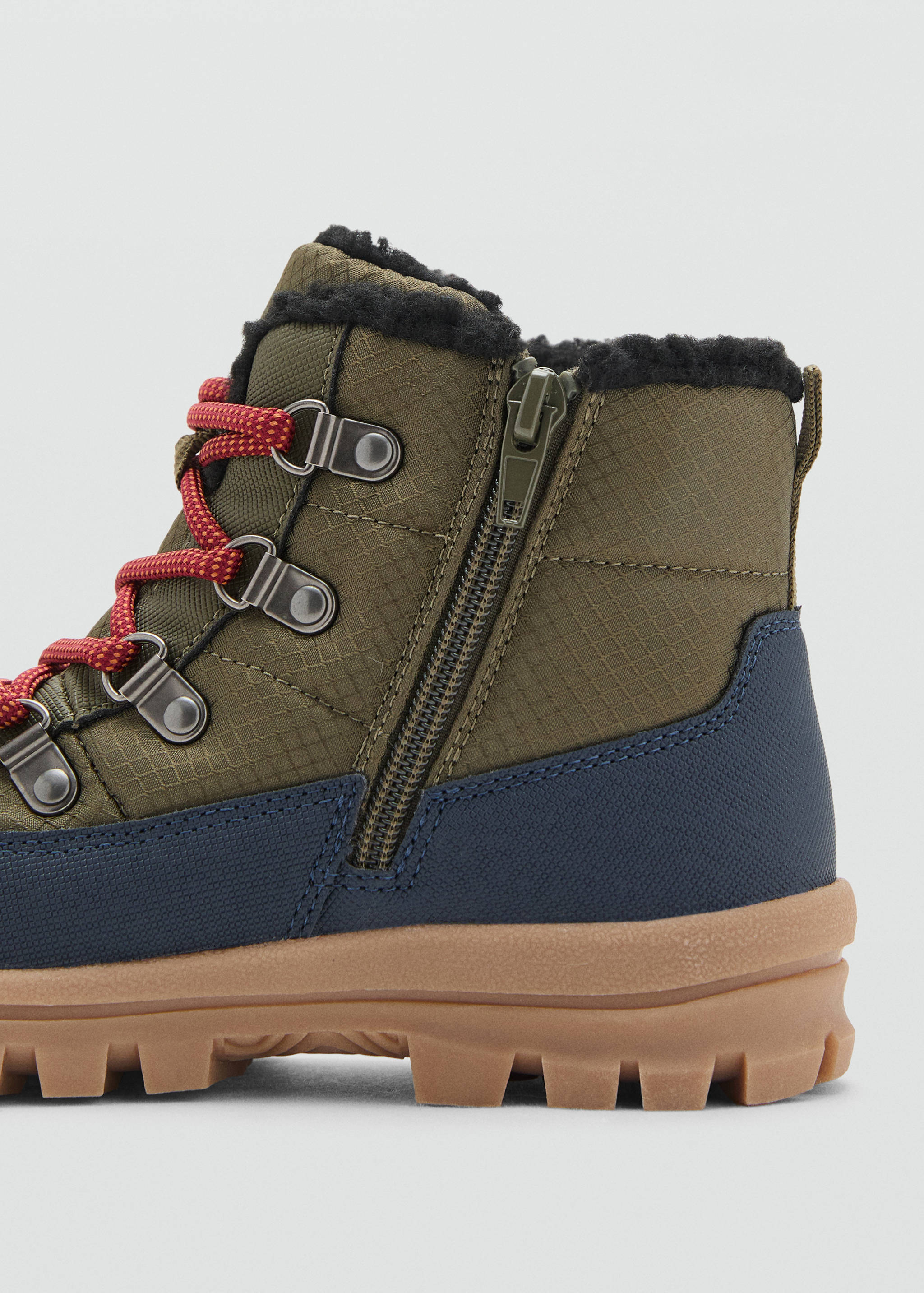 系带登山靴 - null