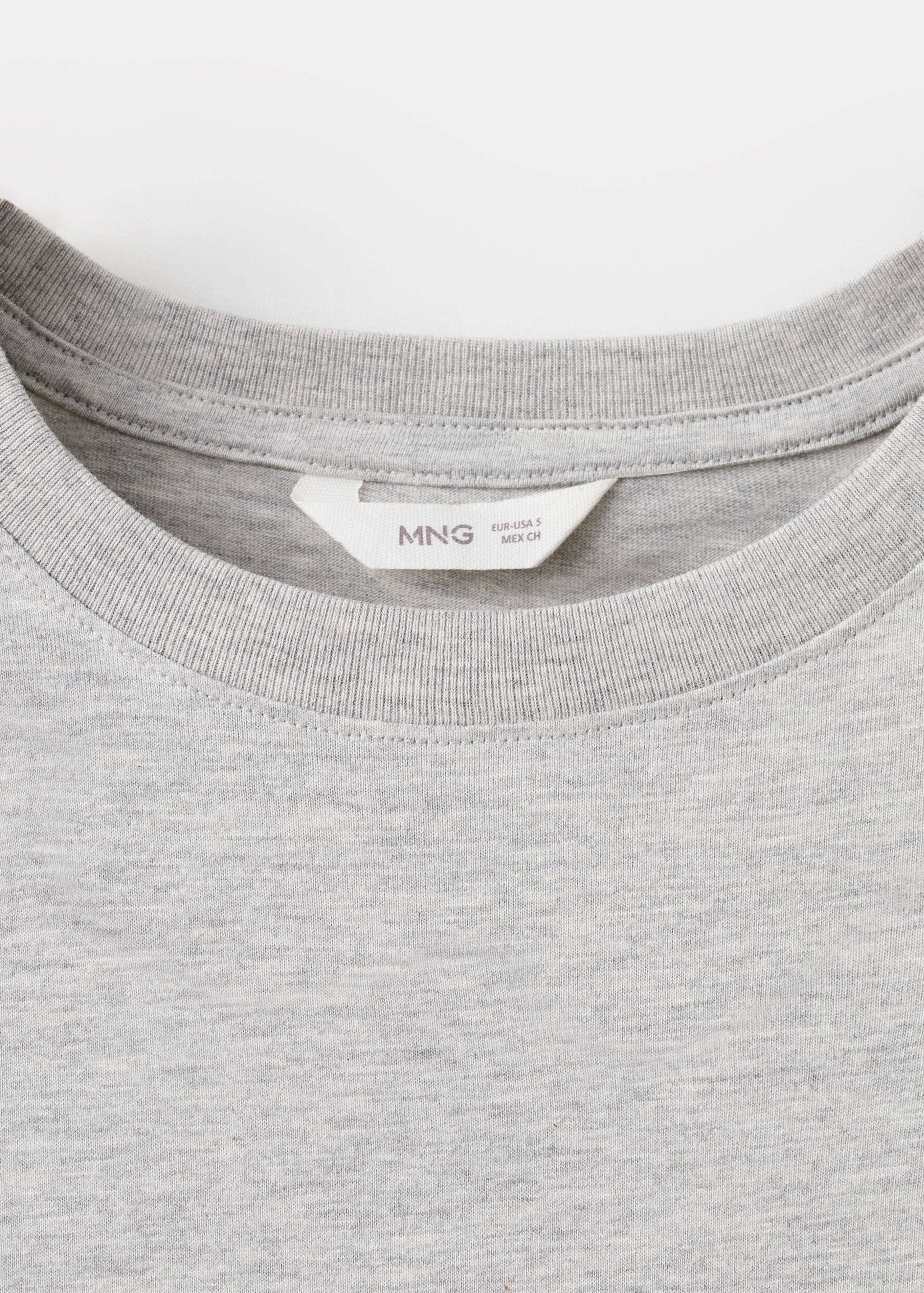 Printed cotton-blend T-shirt - Details of the article 8