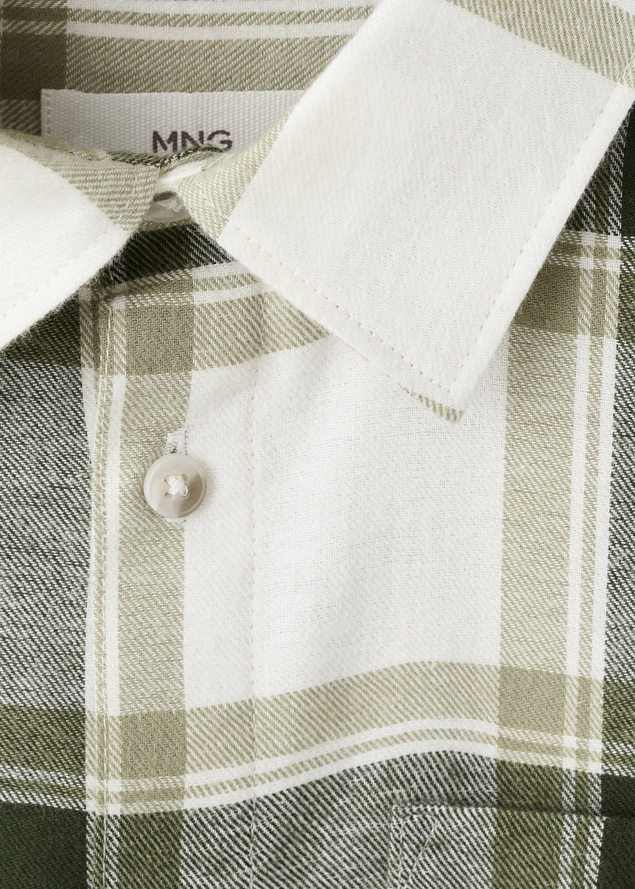 Chemise à carreaux en coton - Détail de l'article 0