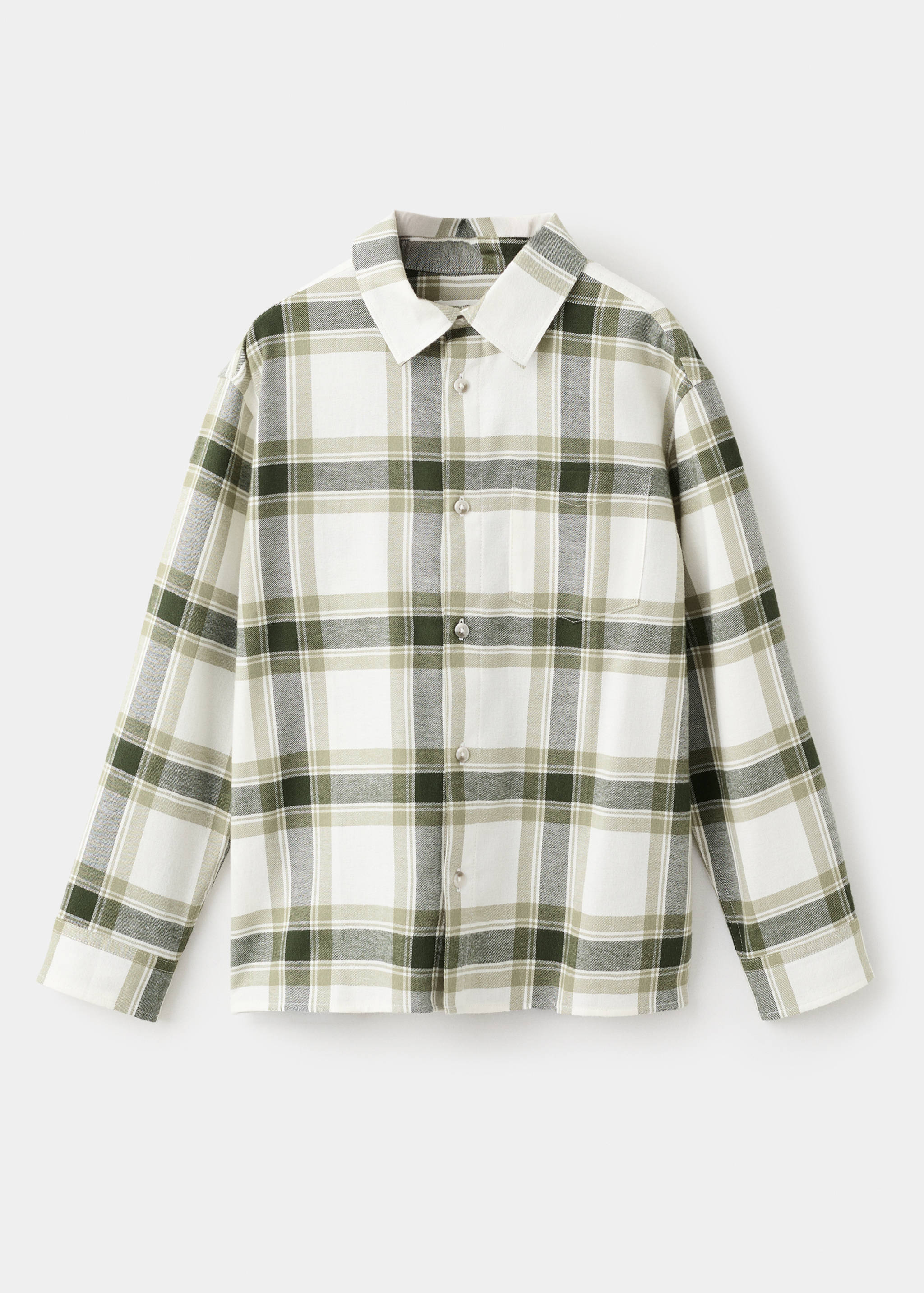 Cotton checked shirt - Article without model