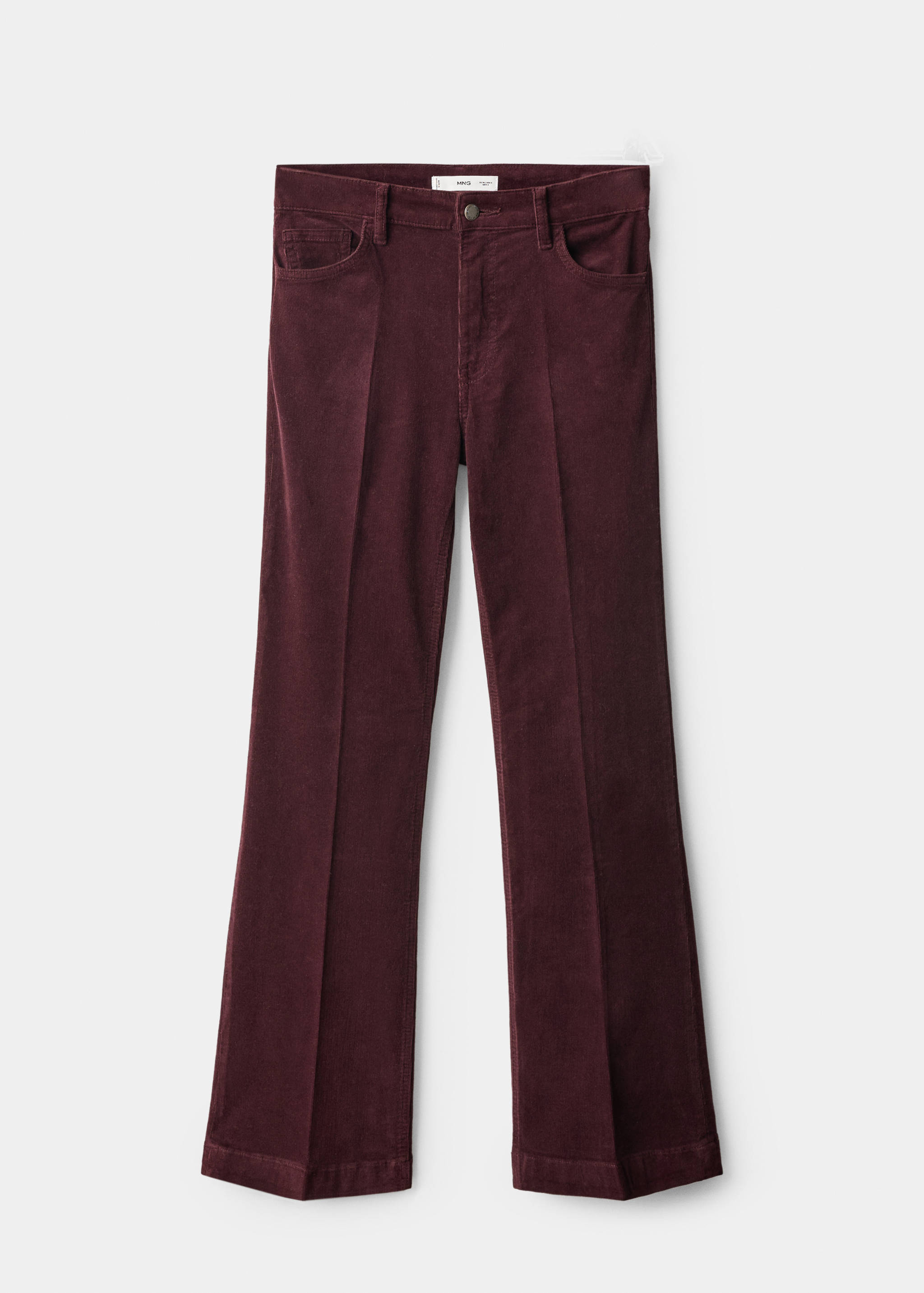 Corduroy flared jeans - Article without model