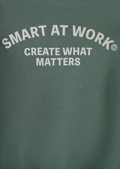 Printed cotton sweatshirt — Green 7