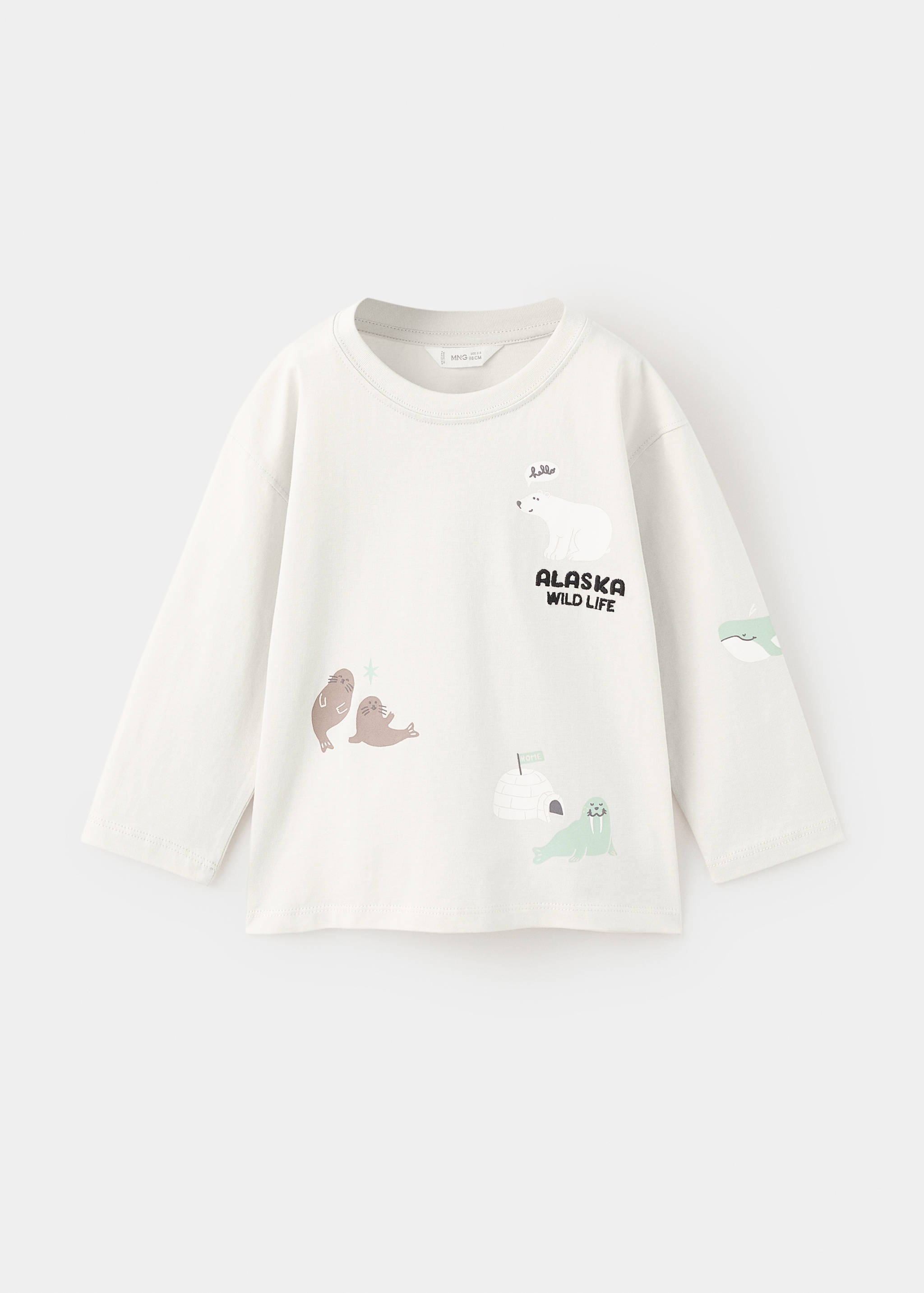 Camiseta bordada estampada - Artículo sin modelo