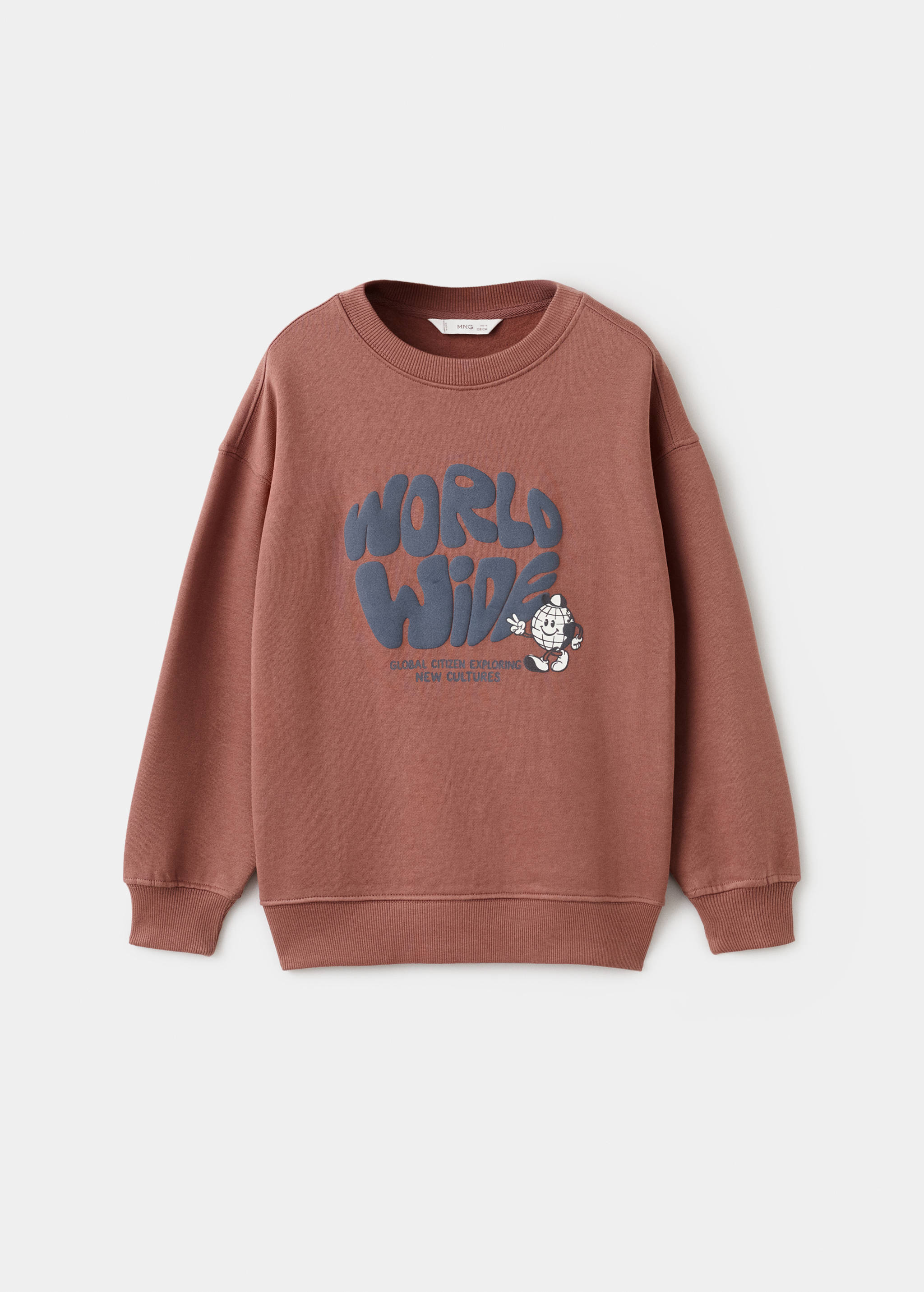 Sweat-shirt coton imprimé - Article sans modèle