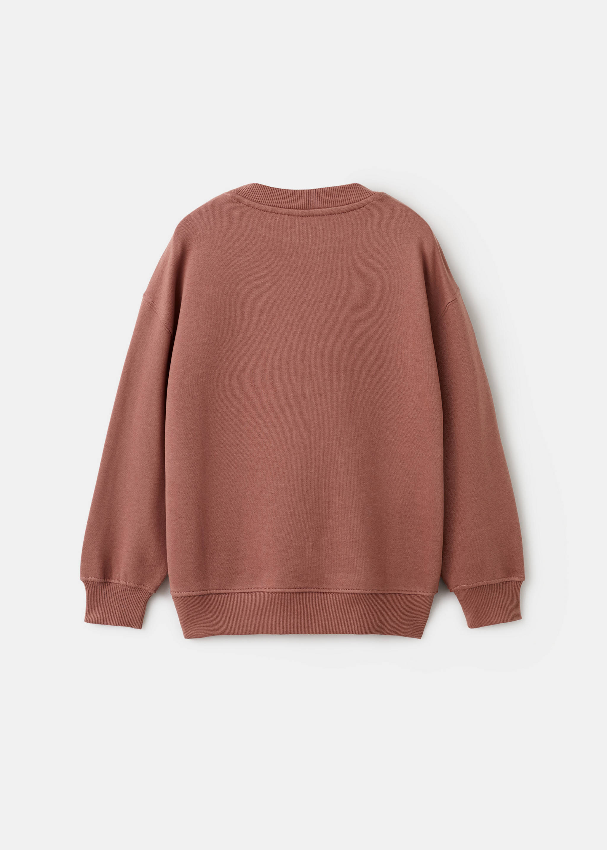 Sweat-shirt coton imprimé - Verso de l’article