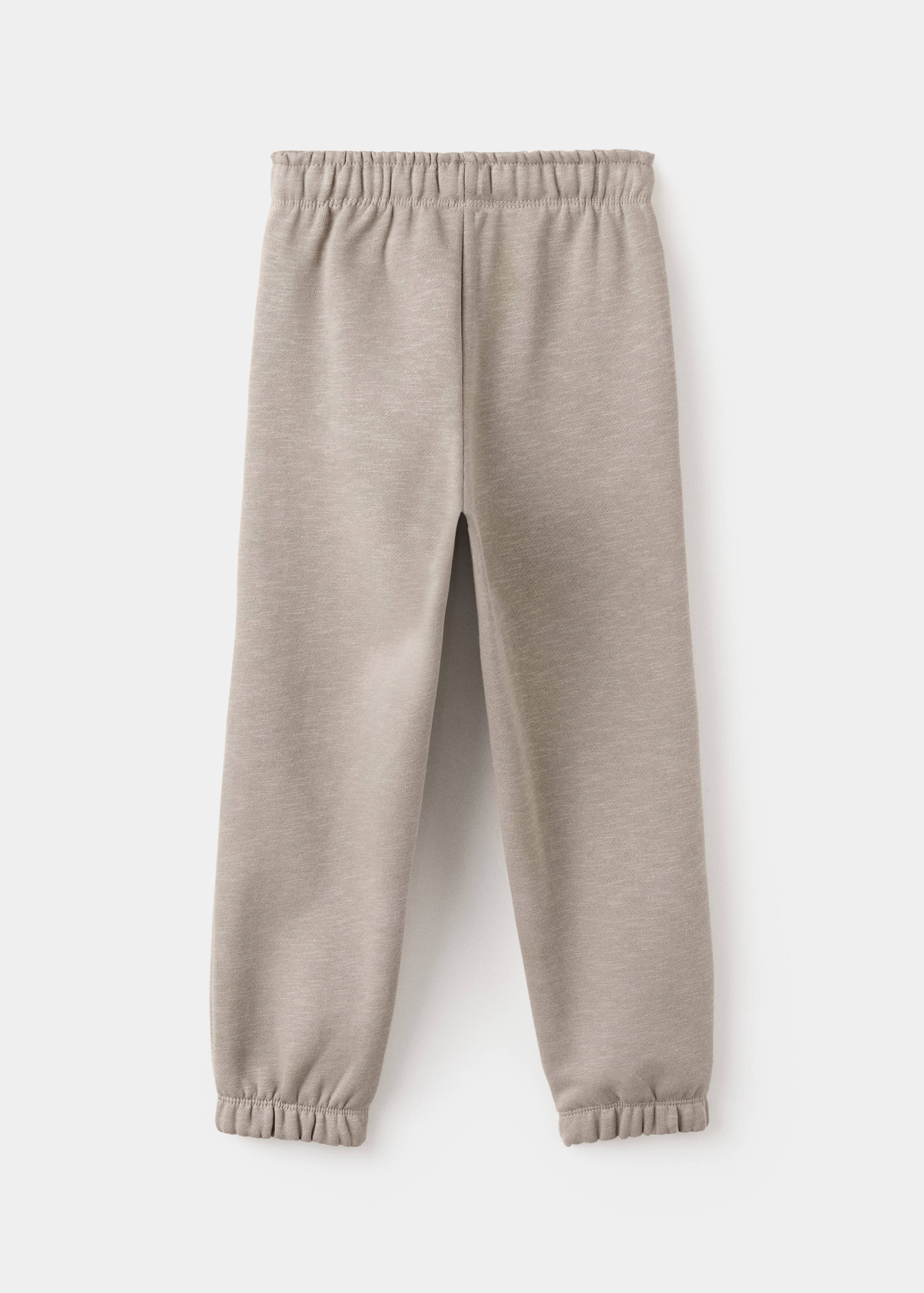 Cotton joggers with elastic waist - Reverse of the article