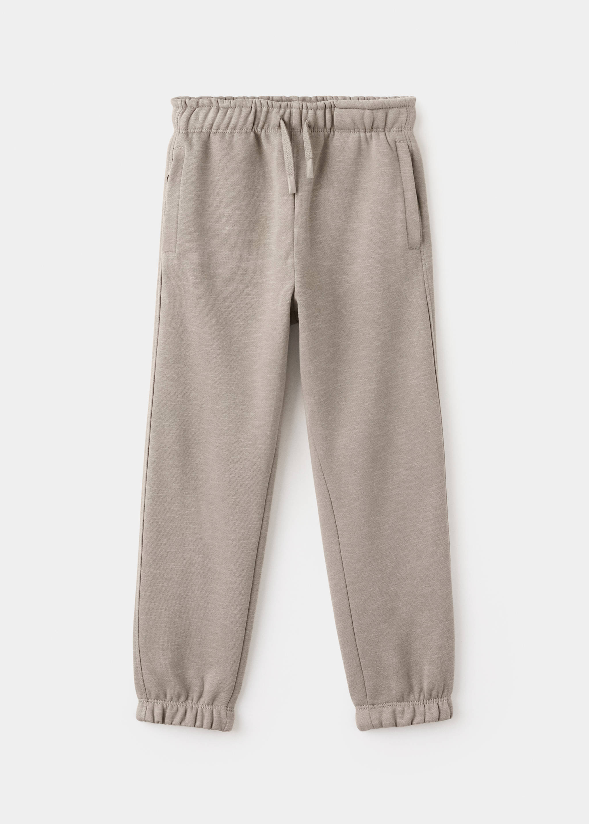 Jogger katun dengan pinggang elastis - Barang tanpa model