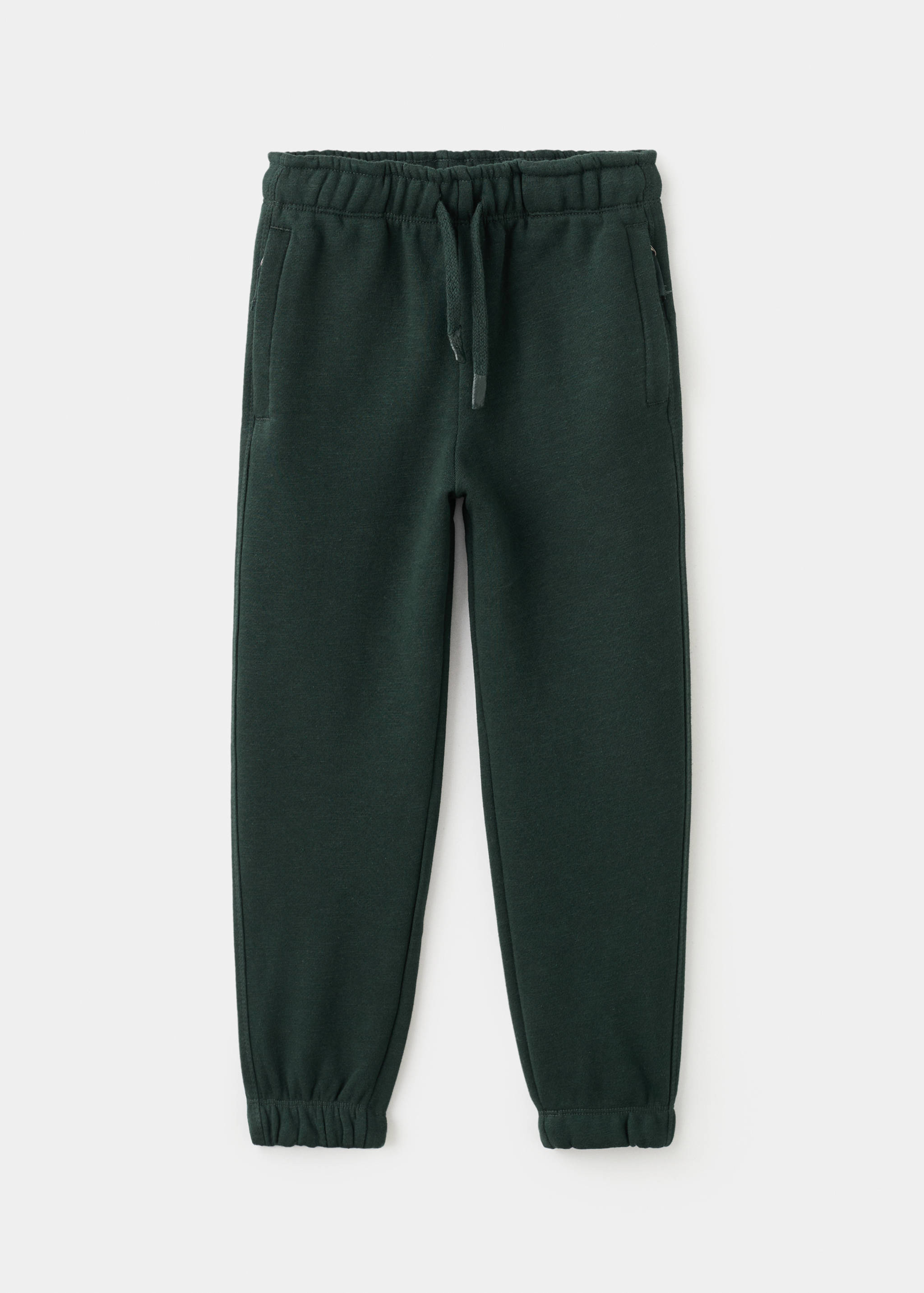 Cotton joggers with elastic waist - Article without model