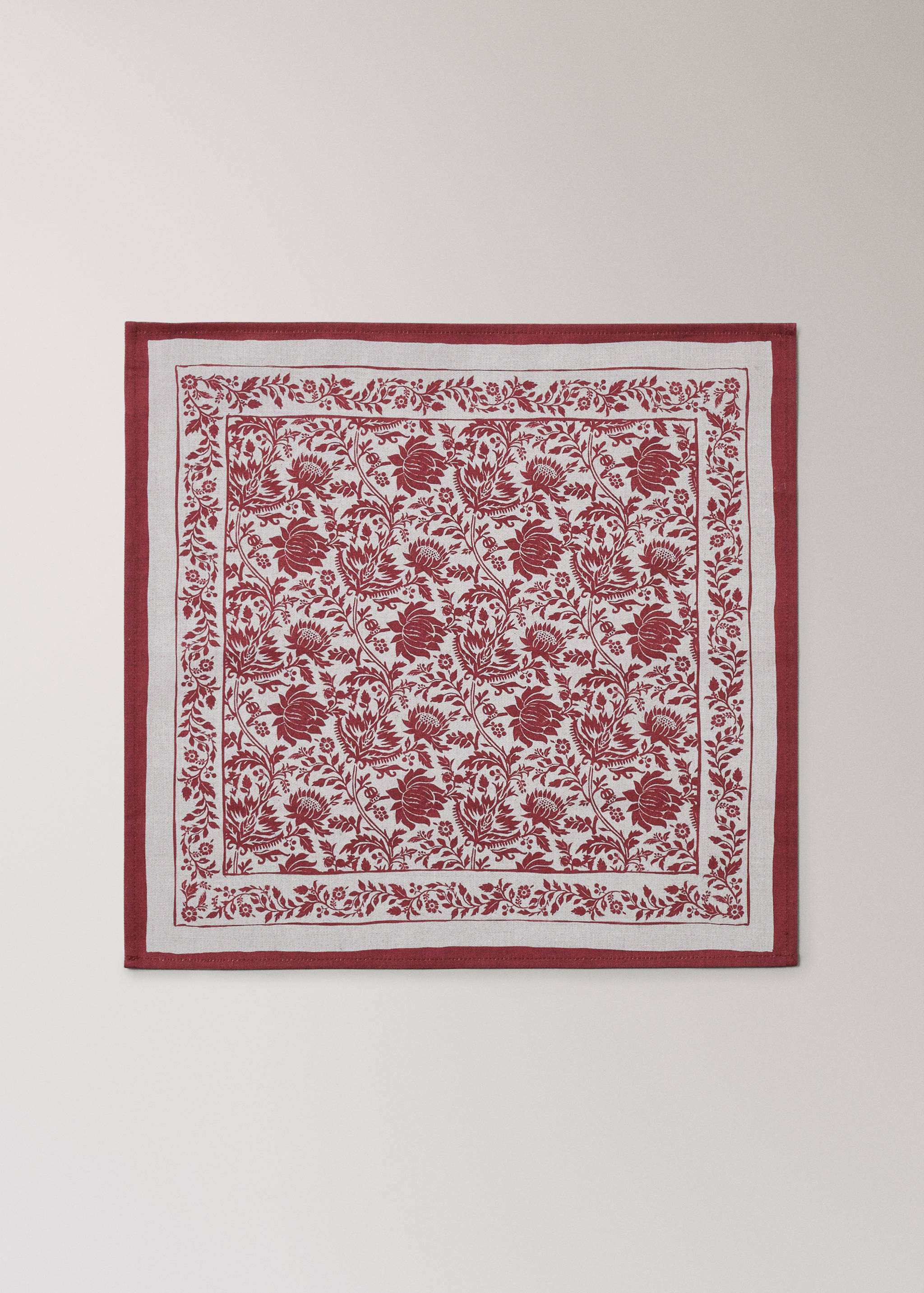 Baumwollservietten in Uni-Twill - Artikel ohne Model