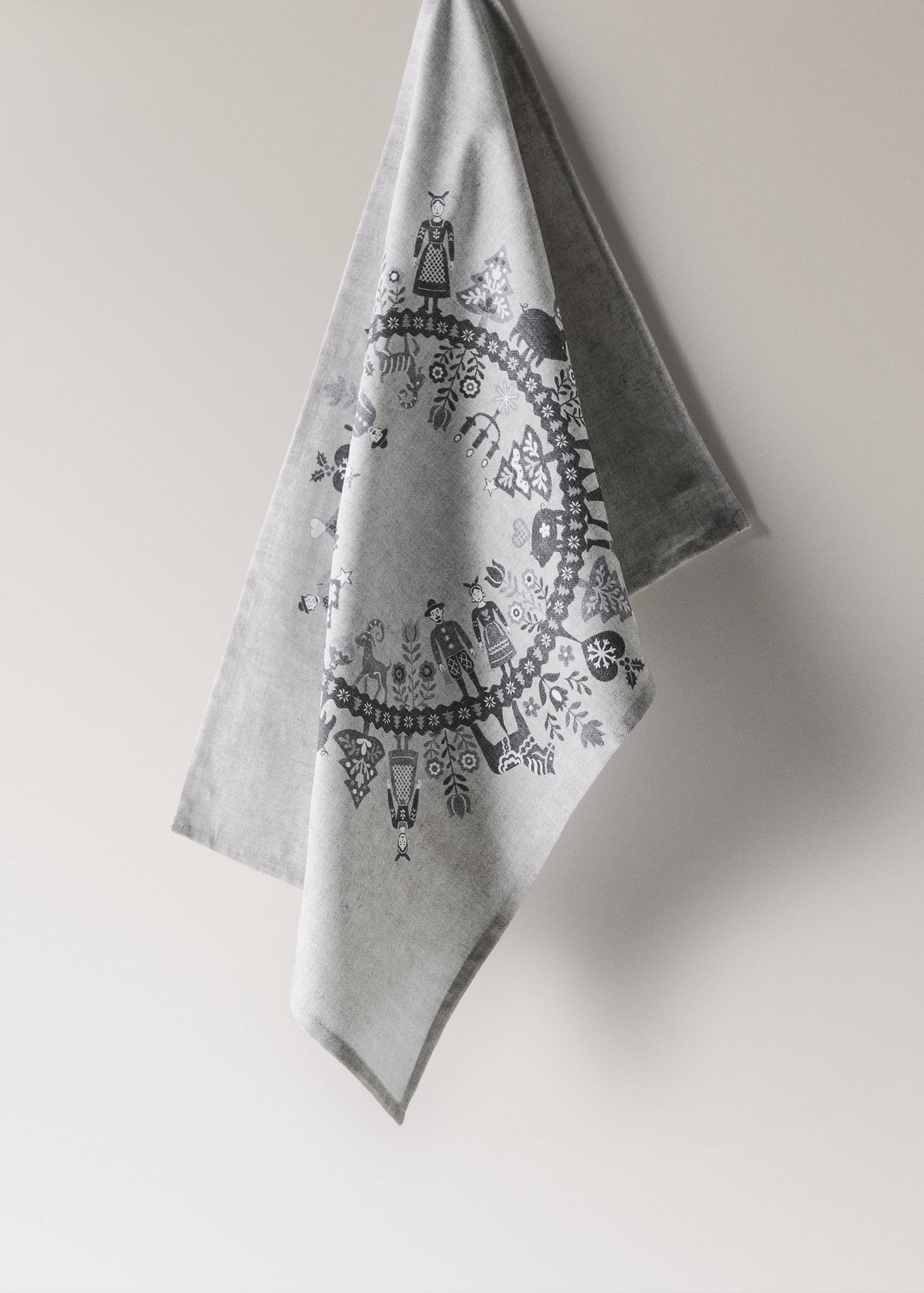 Șervet de Crăciun cu imprimeu - Articol fără model