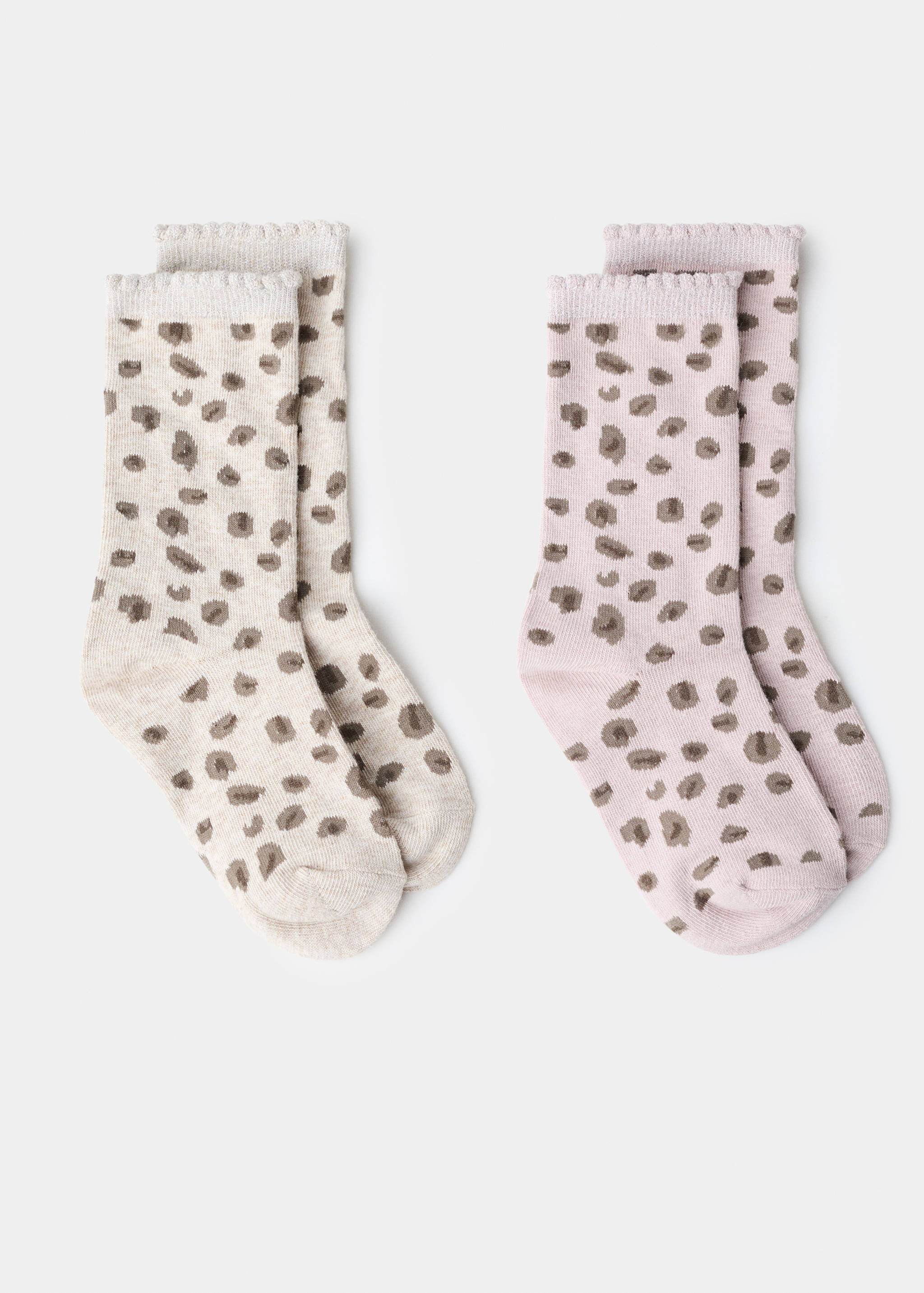 2 pack patterned socks - Article without model