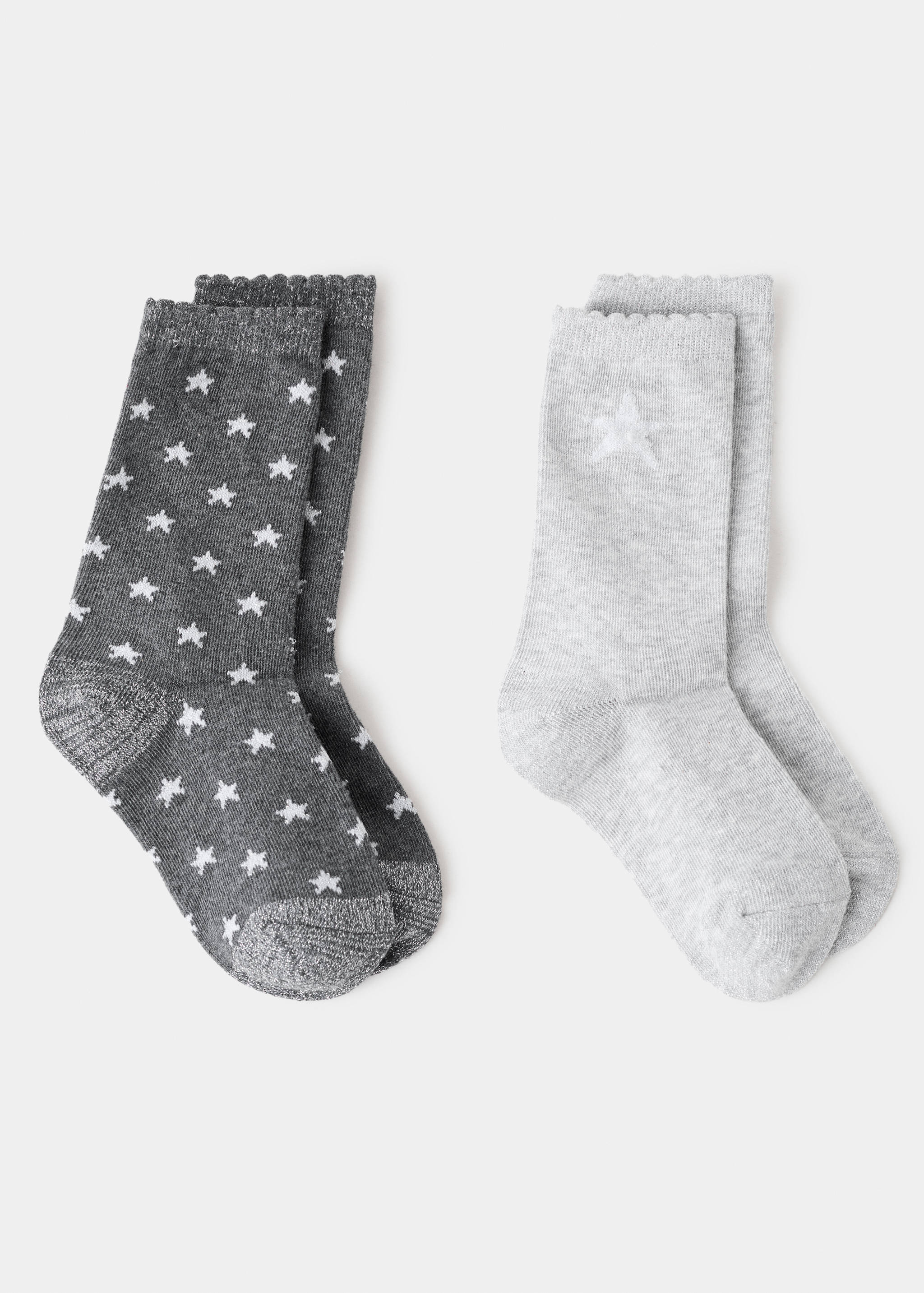 2 pack patterned socks - Article without model
