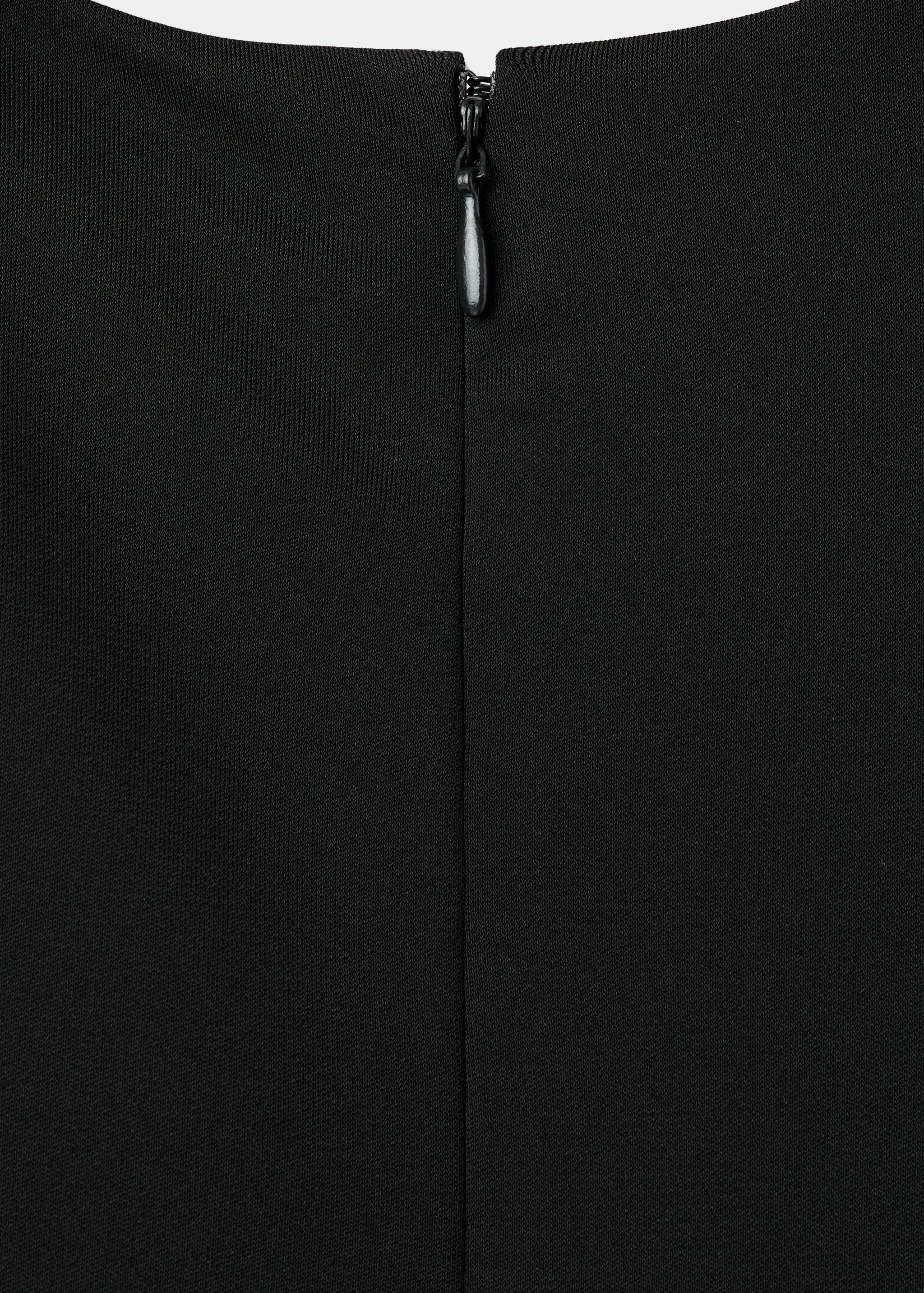 Pleated A-line dress - Details of the article 0