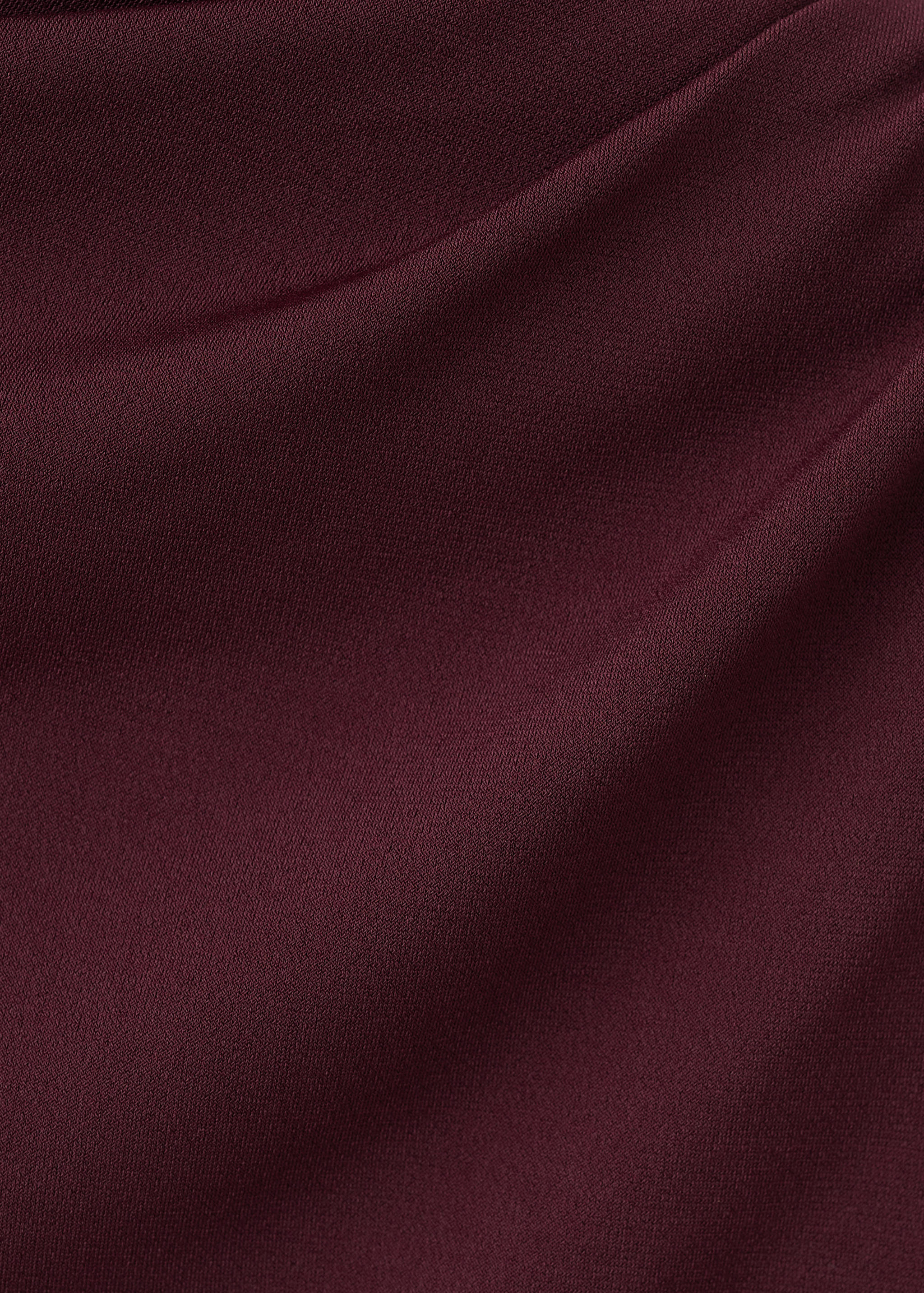 Draped fitted t-shirt - Details of the article 8