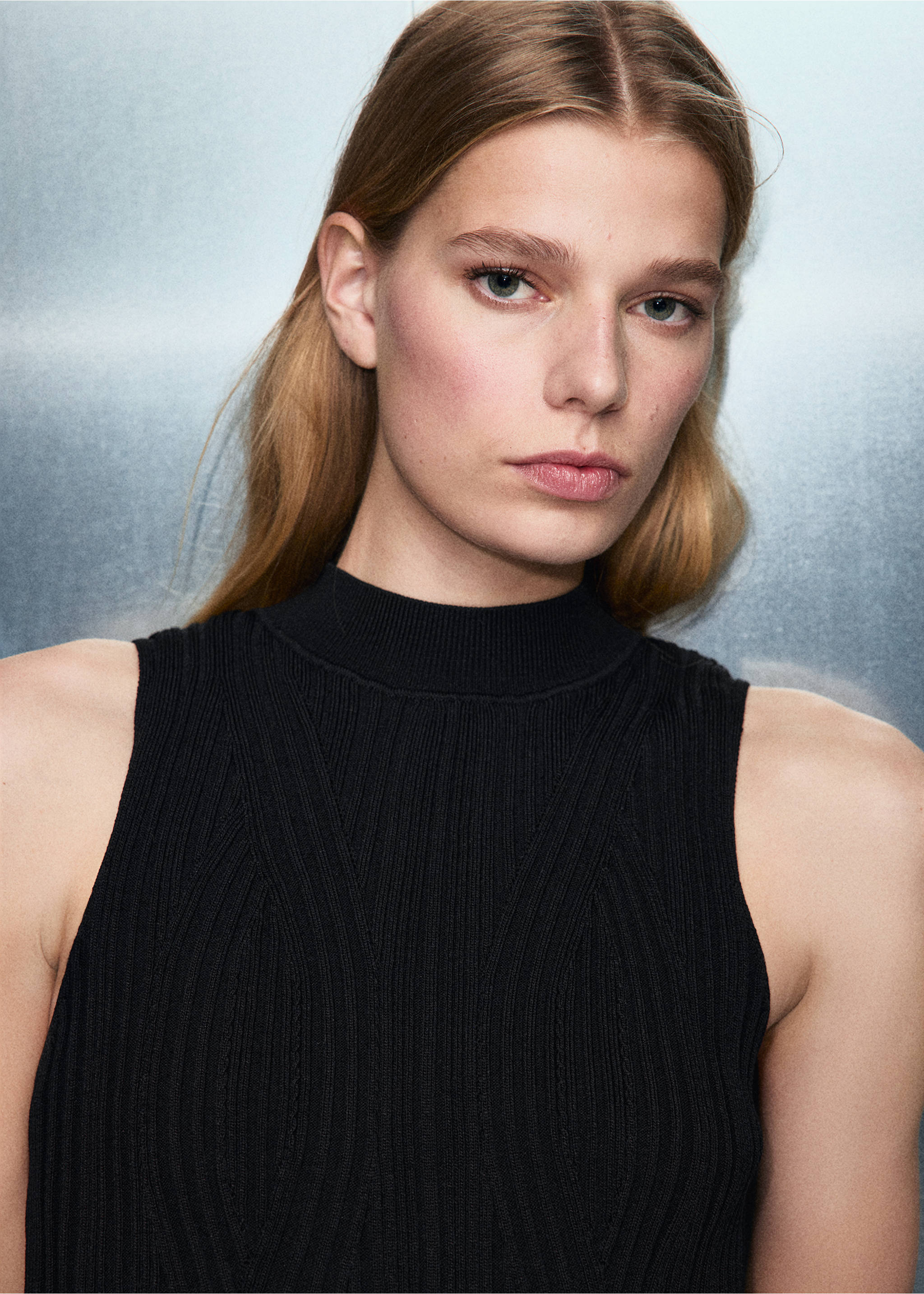 Fringed jumpsuit - Details of the article 1, Black. Ref: 17037883-00.