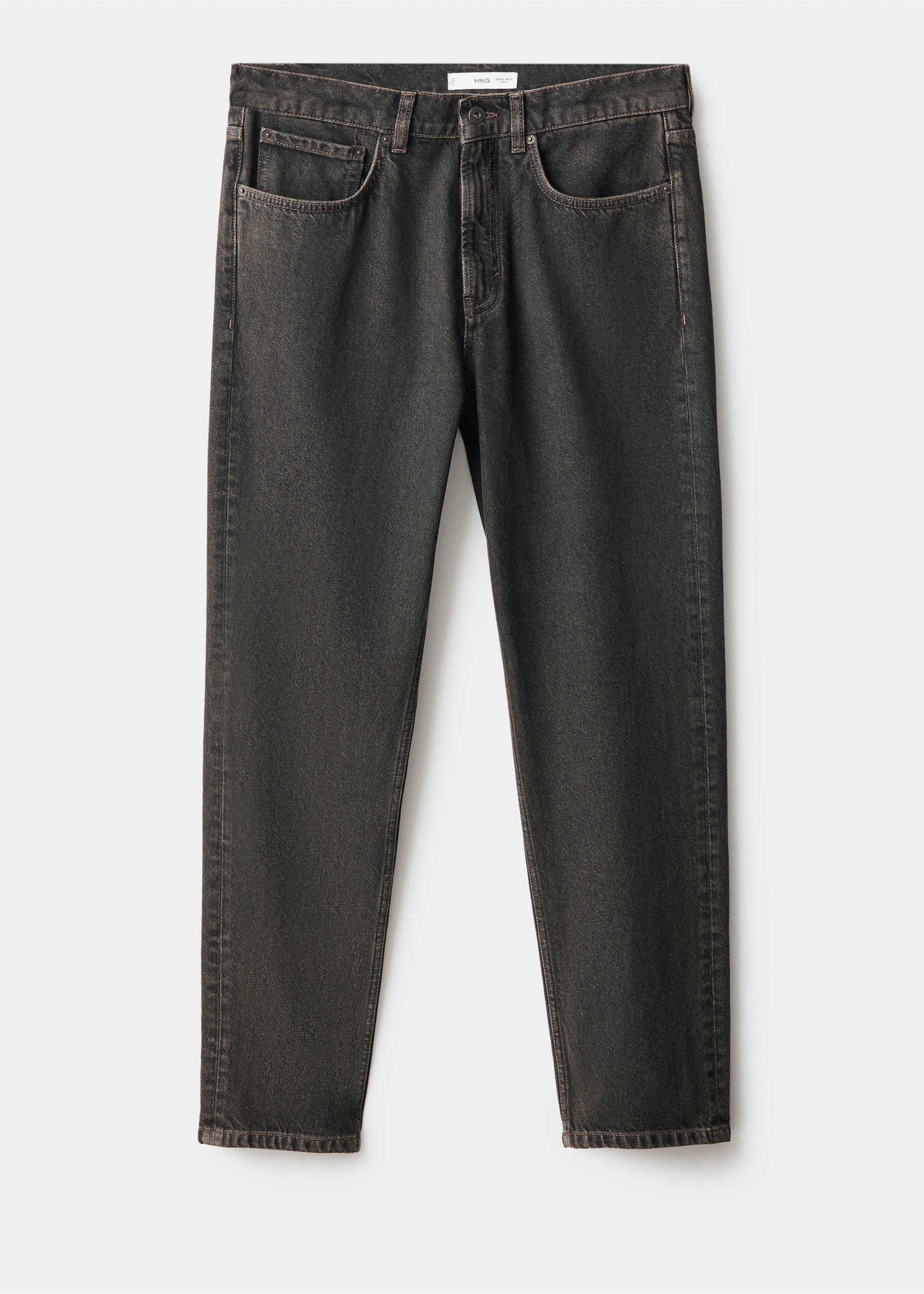 Jeans Lori tapered fit - Artículo sin modelo, Marrón. Ref: 17037885-00.