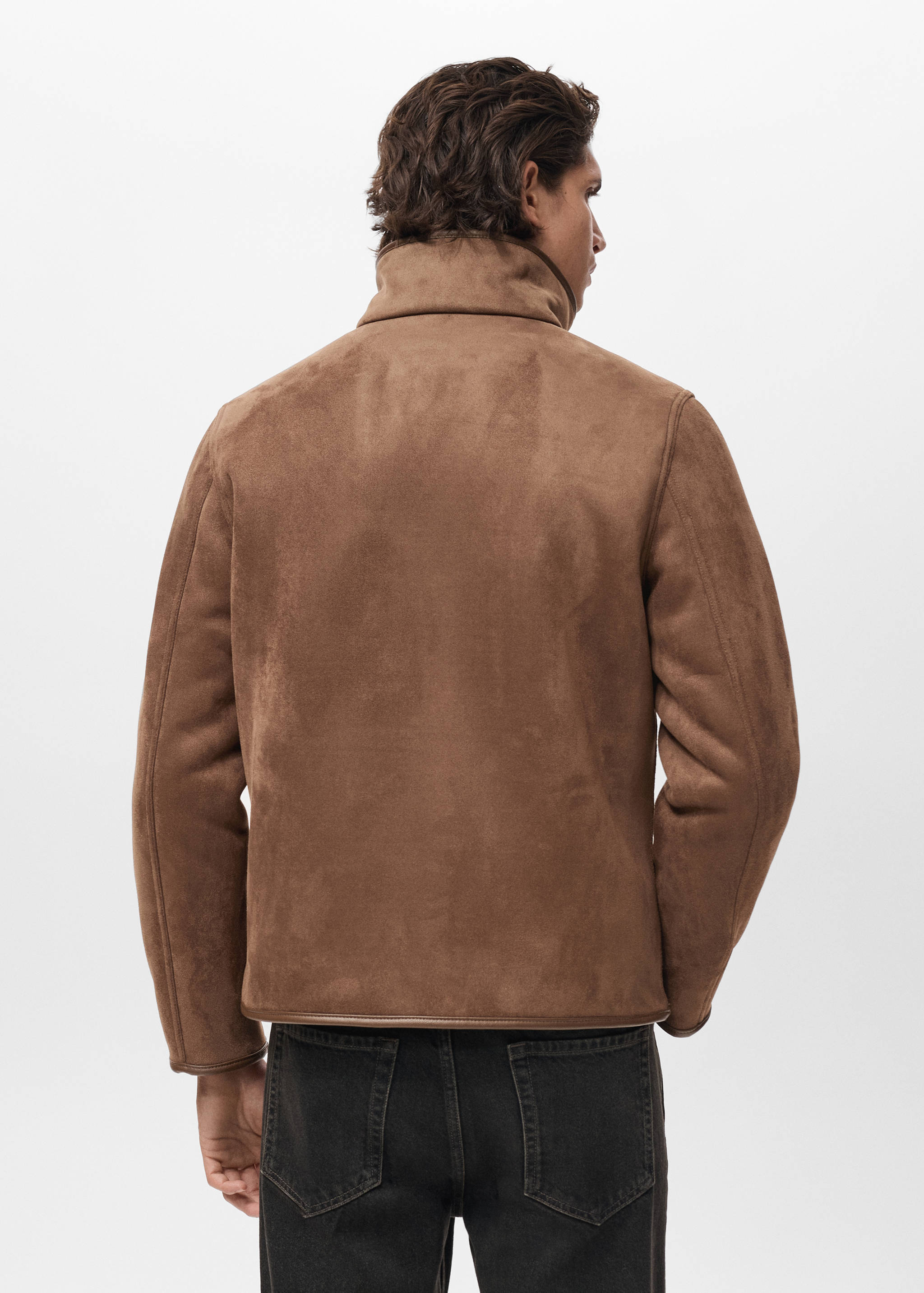 Reversible sheepskin jacket - Reverse of the article