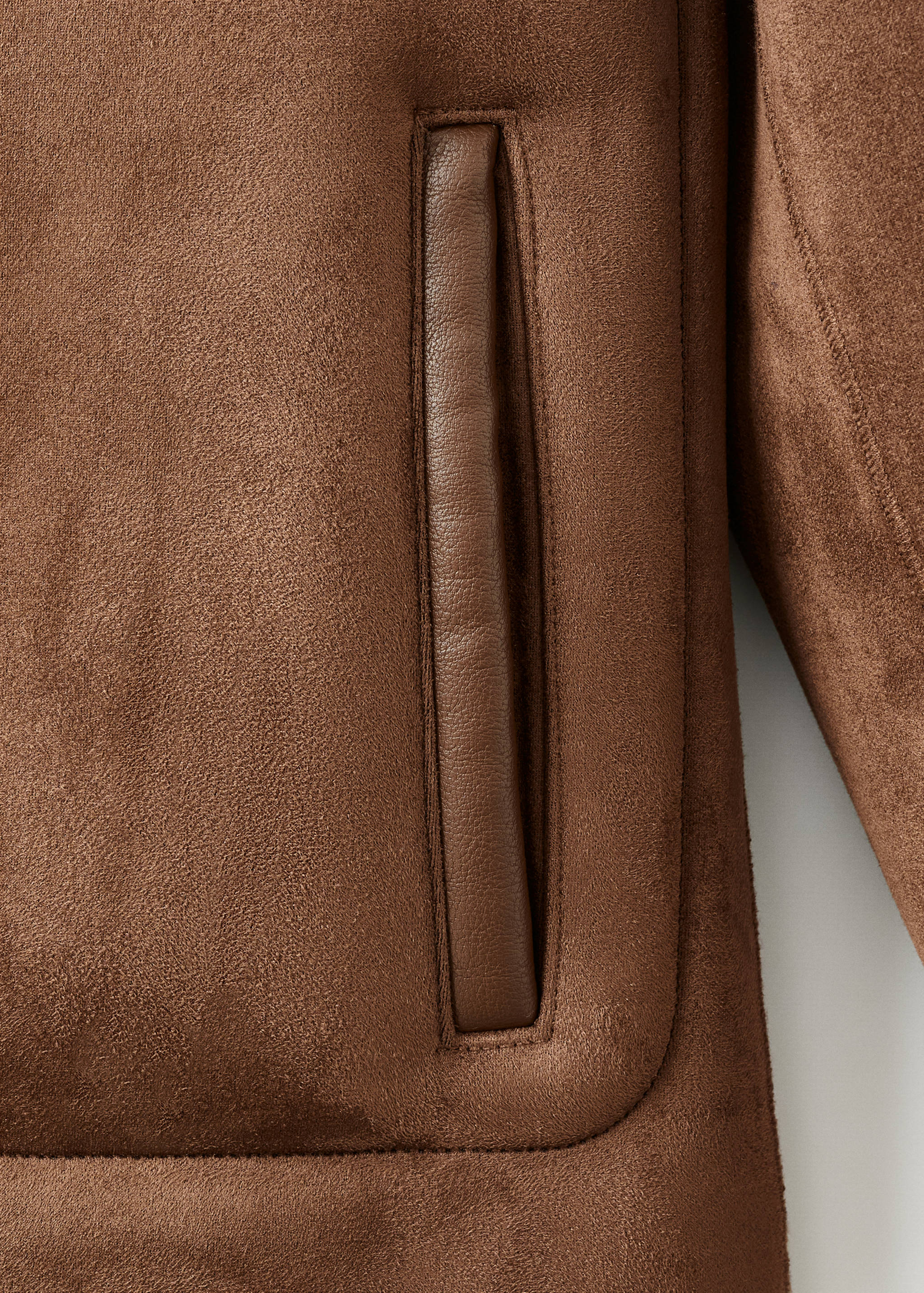 Reversible sheepskin jacket - Details of the article 0