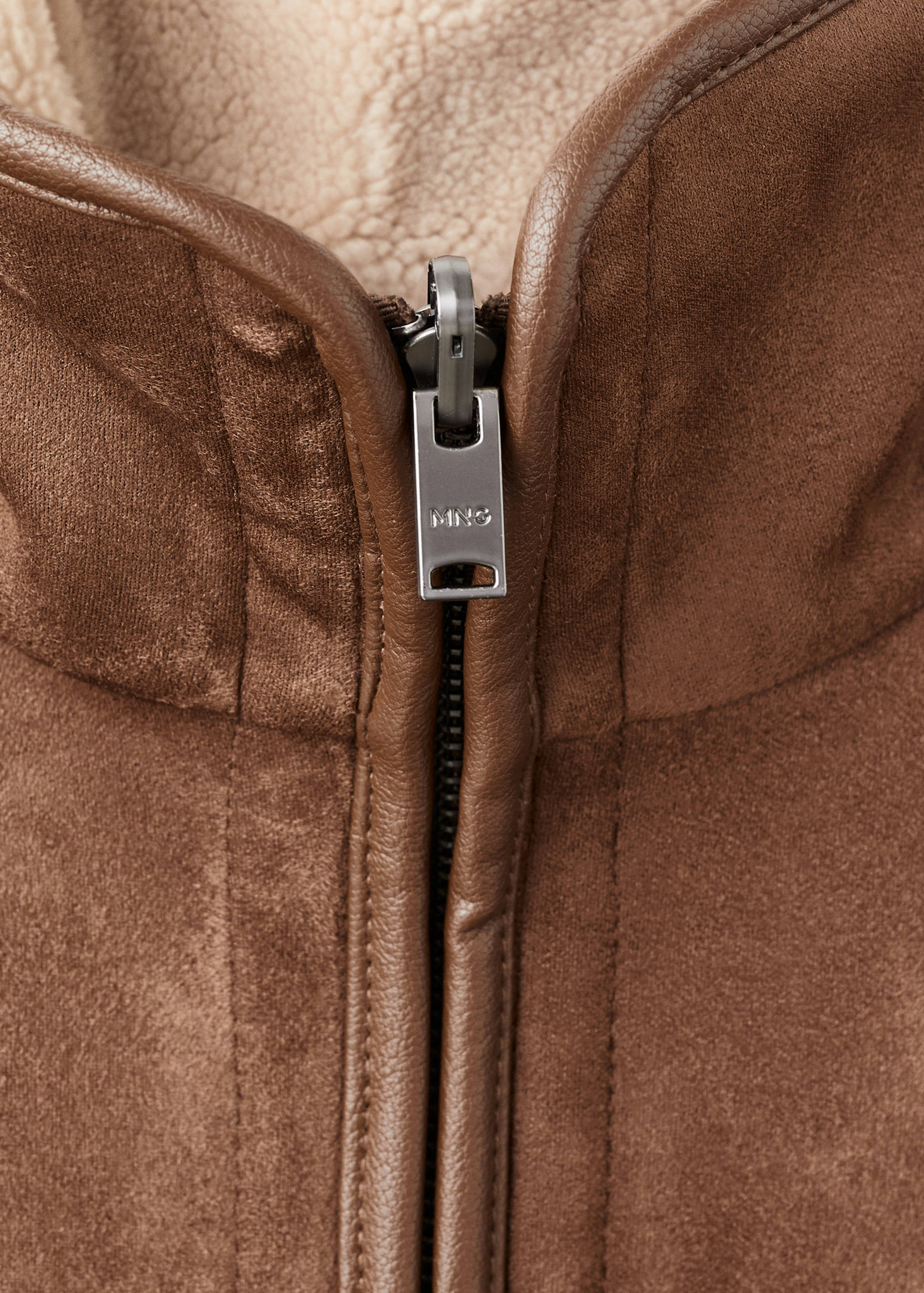 Reversible sheepskin jacket - Details of the article 8