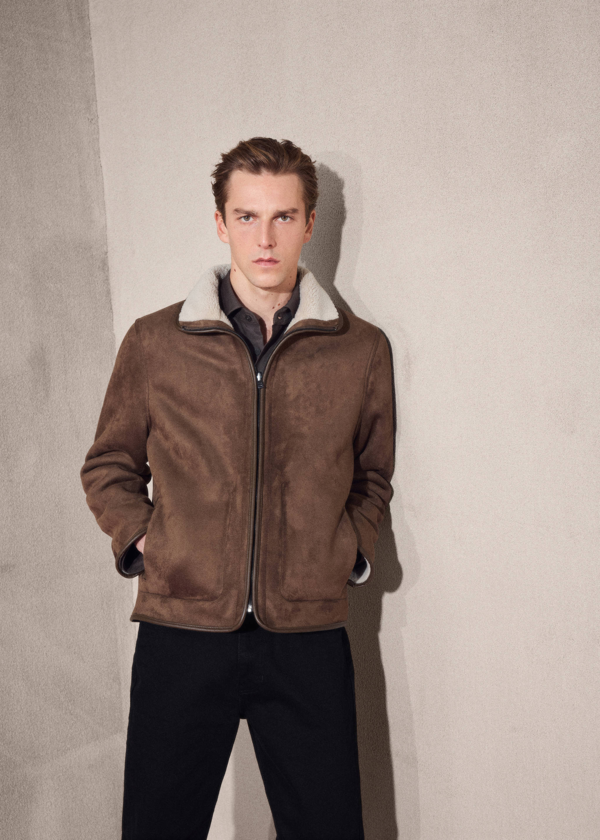 Reversible sheepskin jacket - Details of the article 3