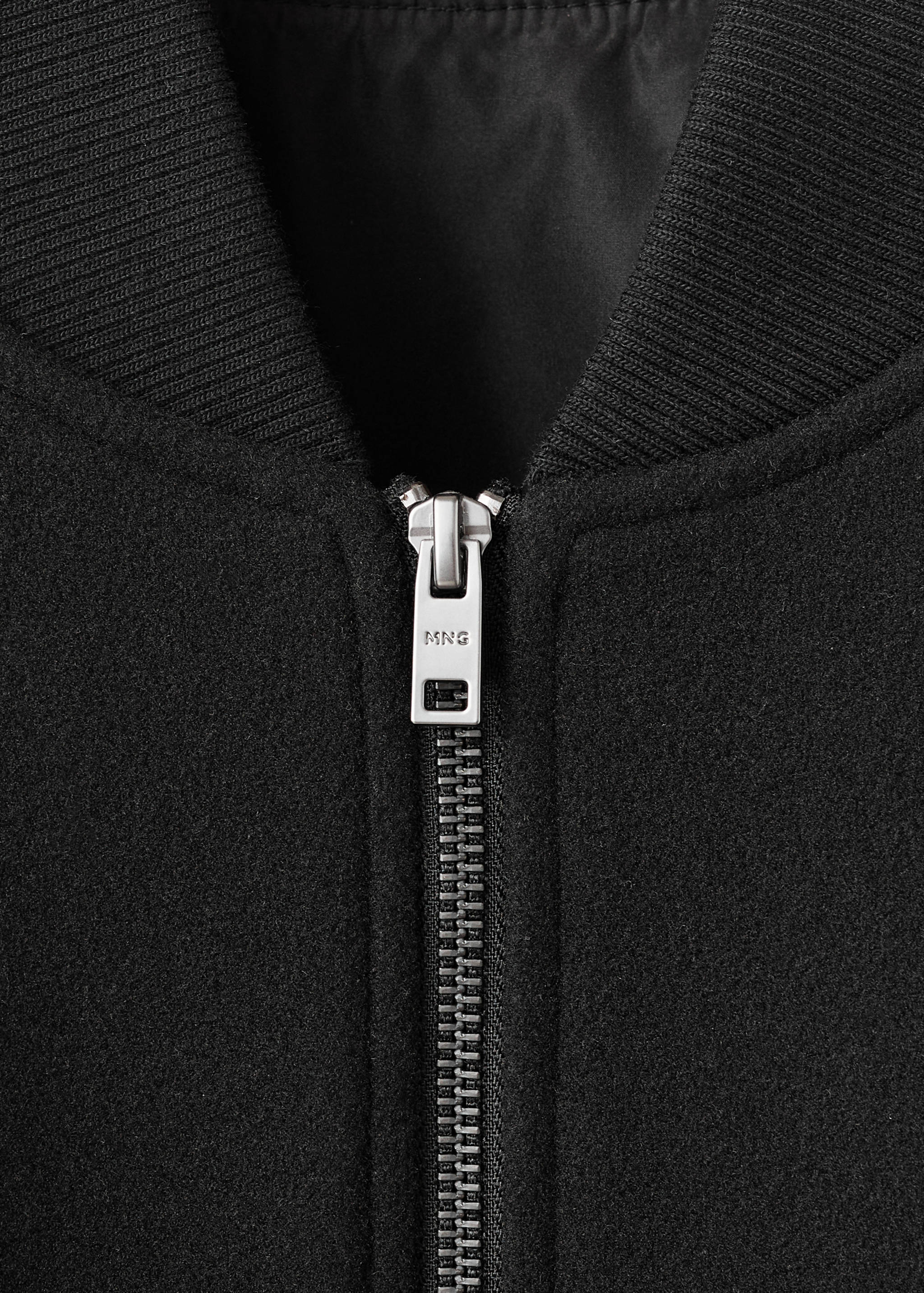 Куртка бомбер на молнии - Деталь изделия 8