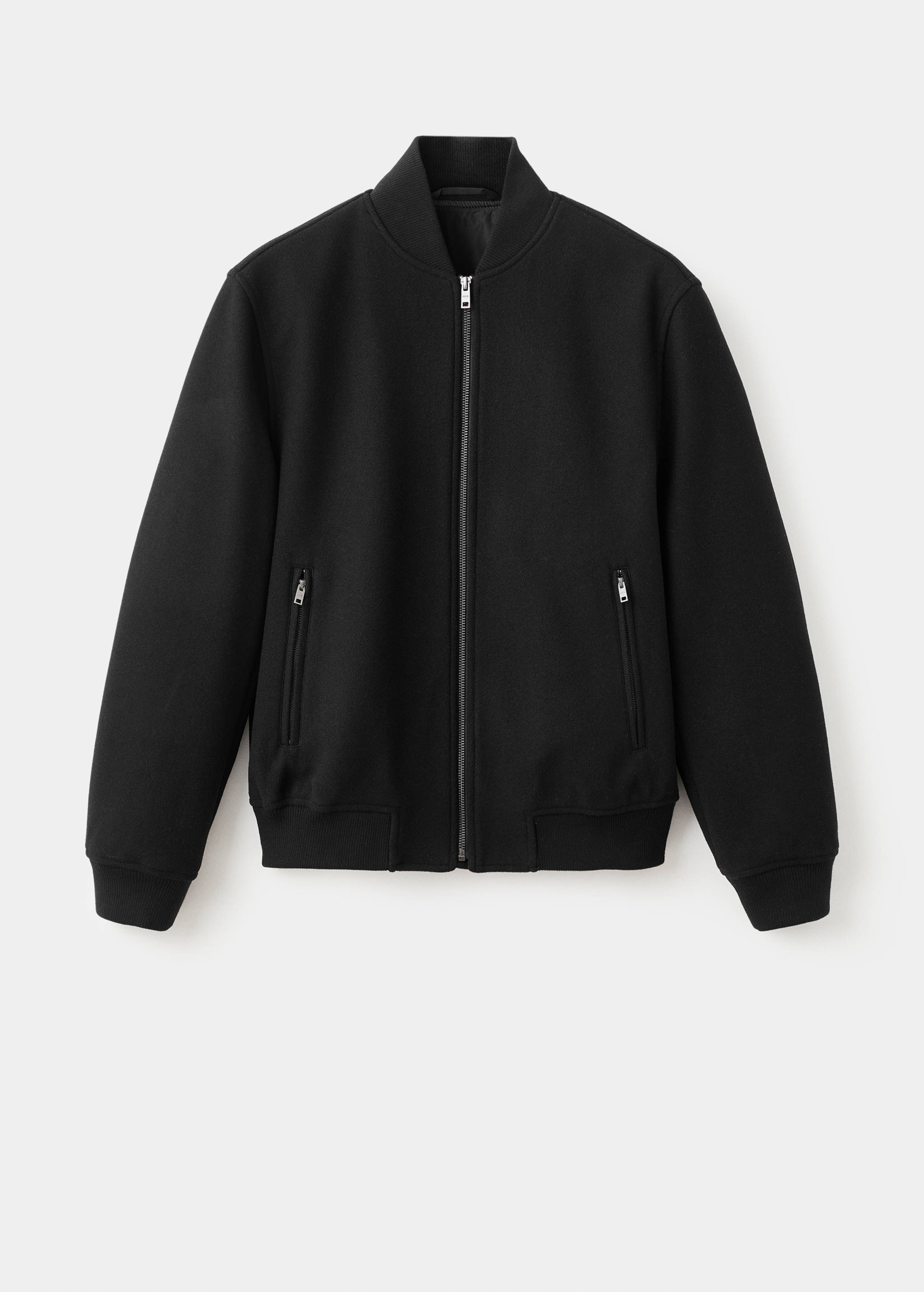 Bomber jacket with zip - Article without model