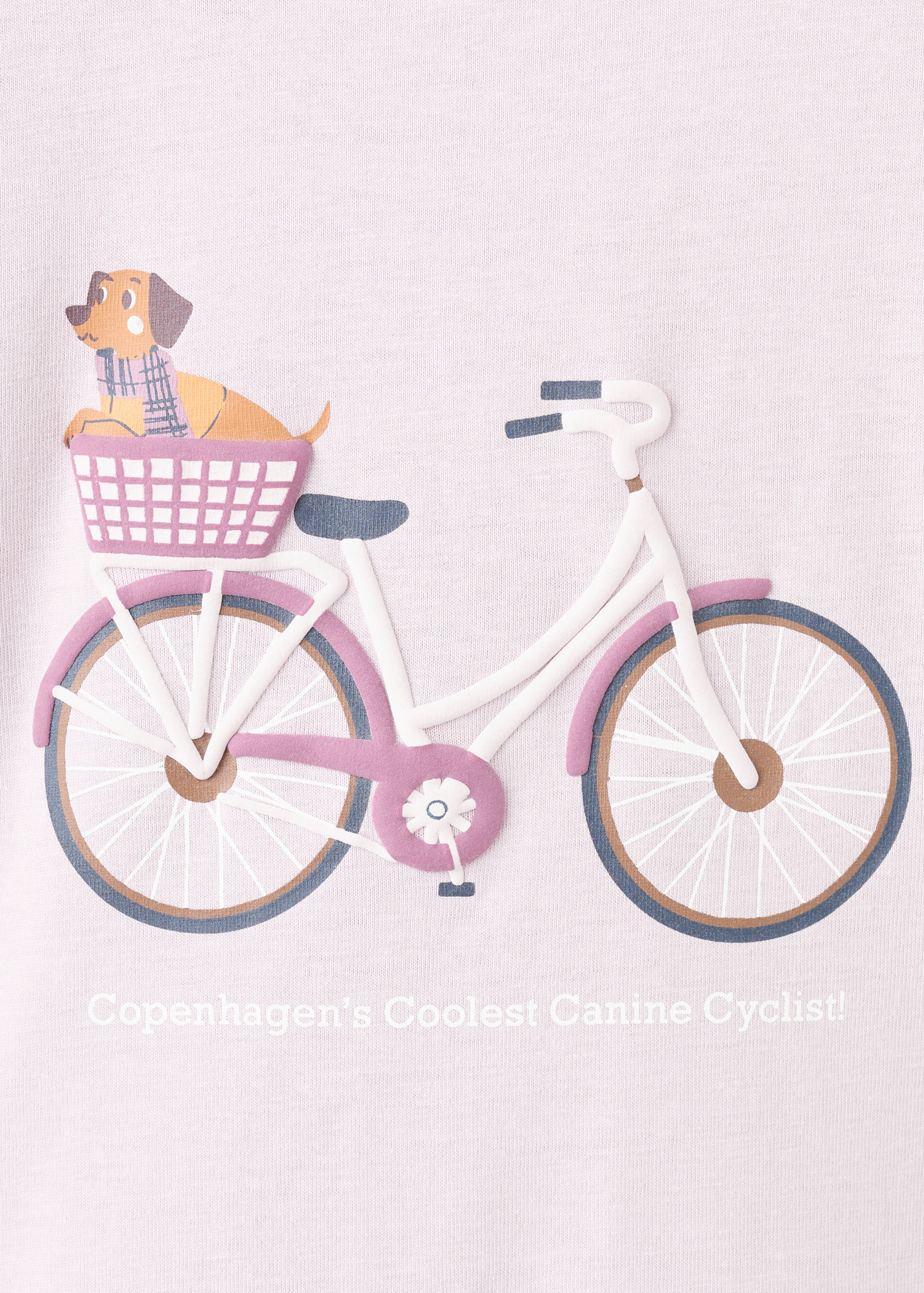 Printed cotton-blend T-shirt - Details of the article 8