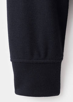 Regular-fit zip-up hoodie — Navy 8