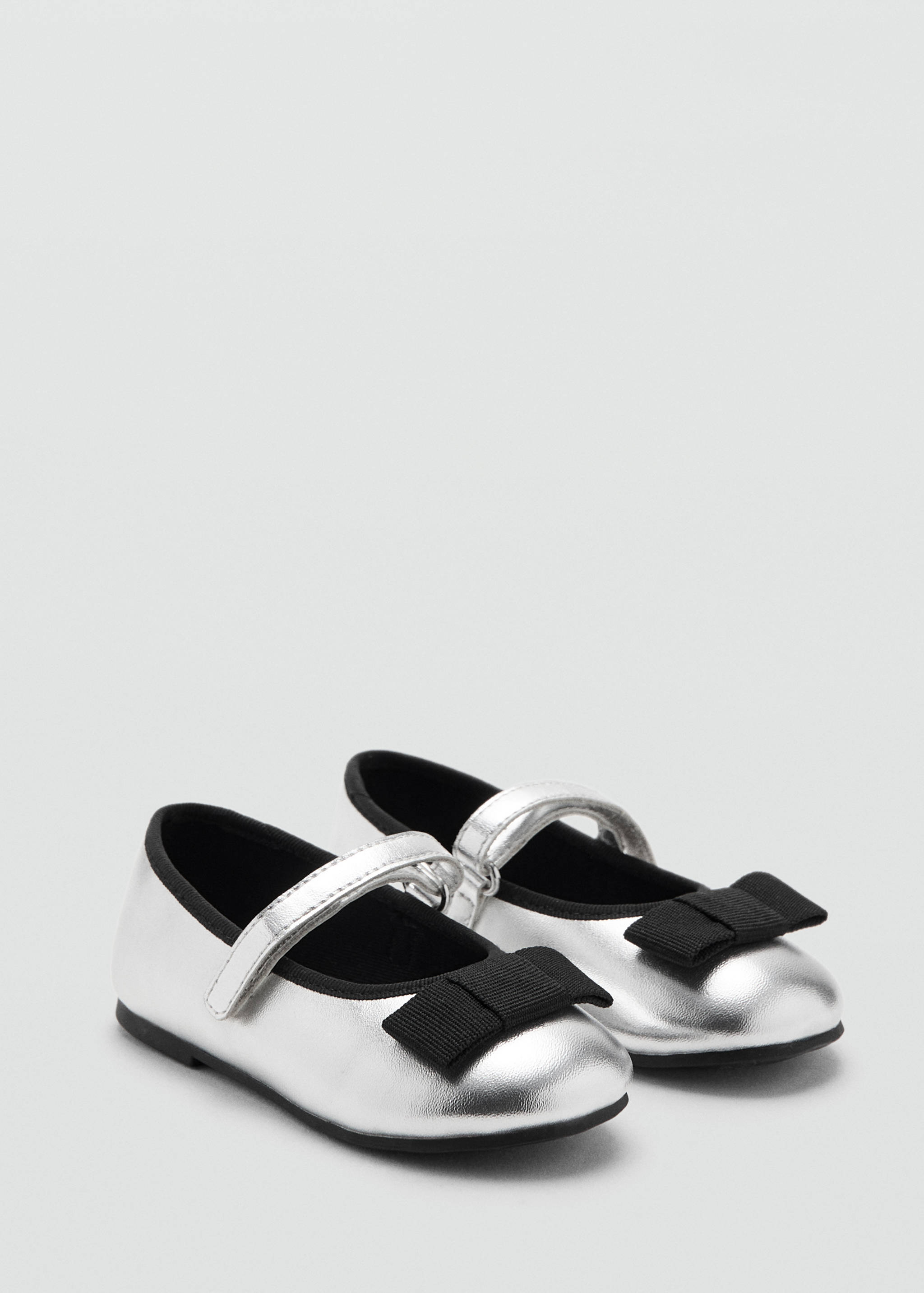 Metallic ballerina bow - Medium plane