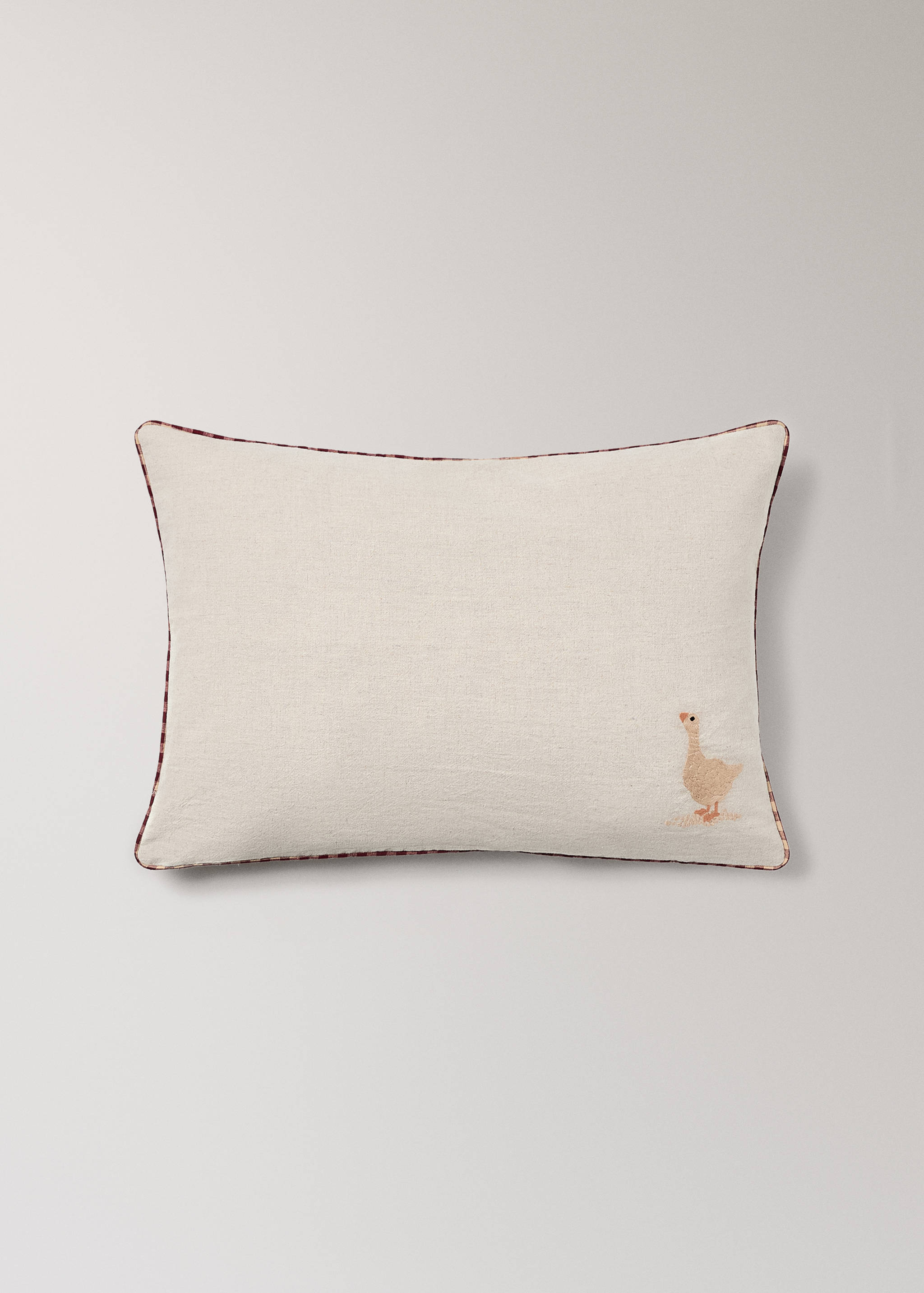 Reversible embroidered children's cushion cover 40x60cm - Article without model