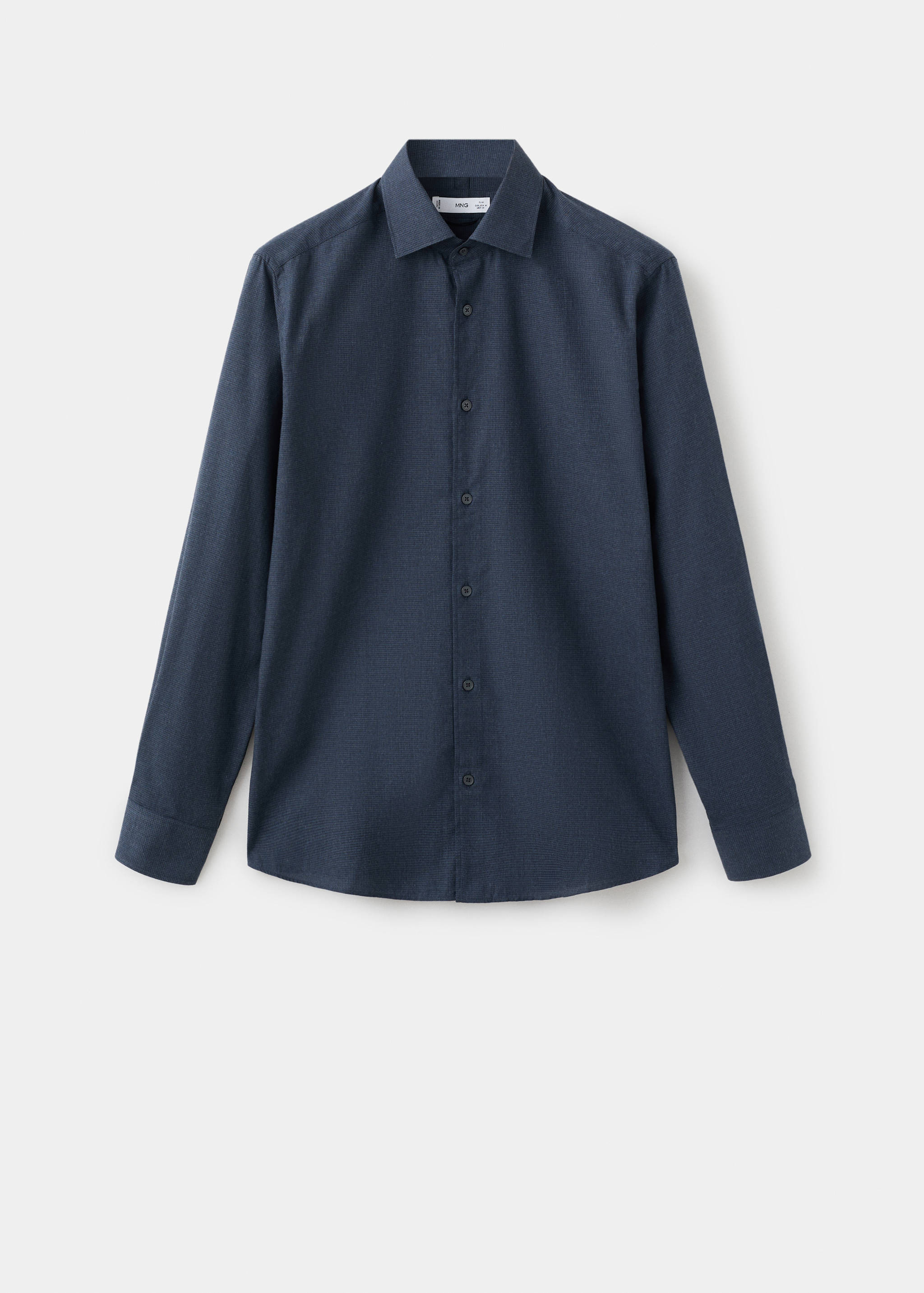 Camisa 100% algodón franela regular fit - Artículo sin modelo