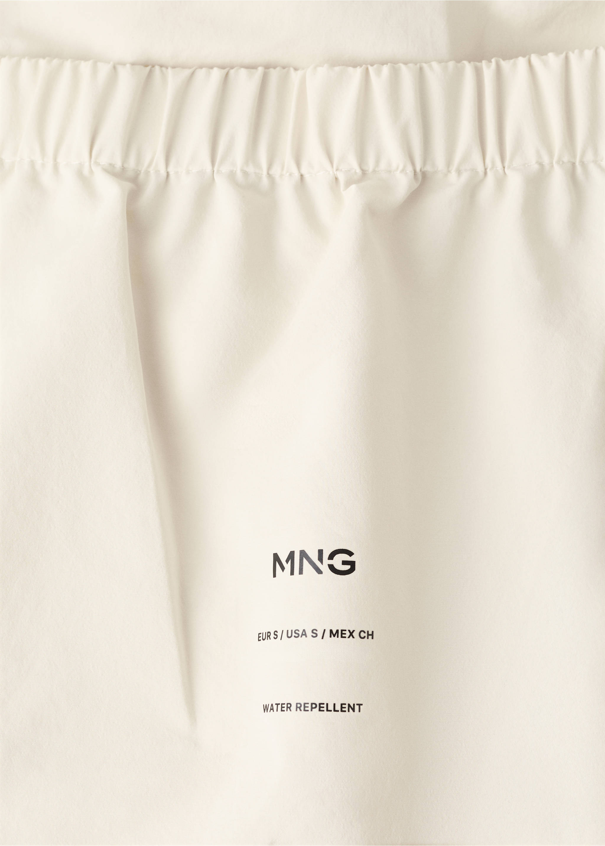 Hood puffer coat - Details of the article 0, Vanilla. Ref: 17038267-00.