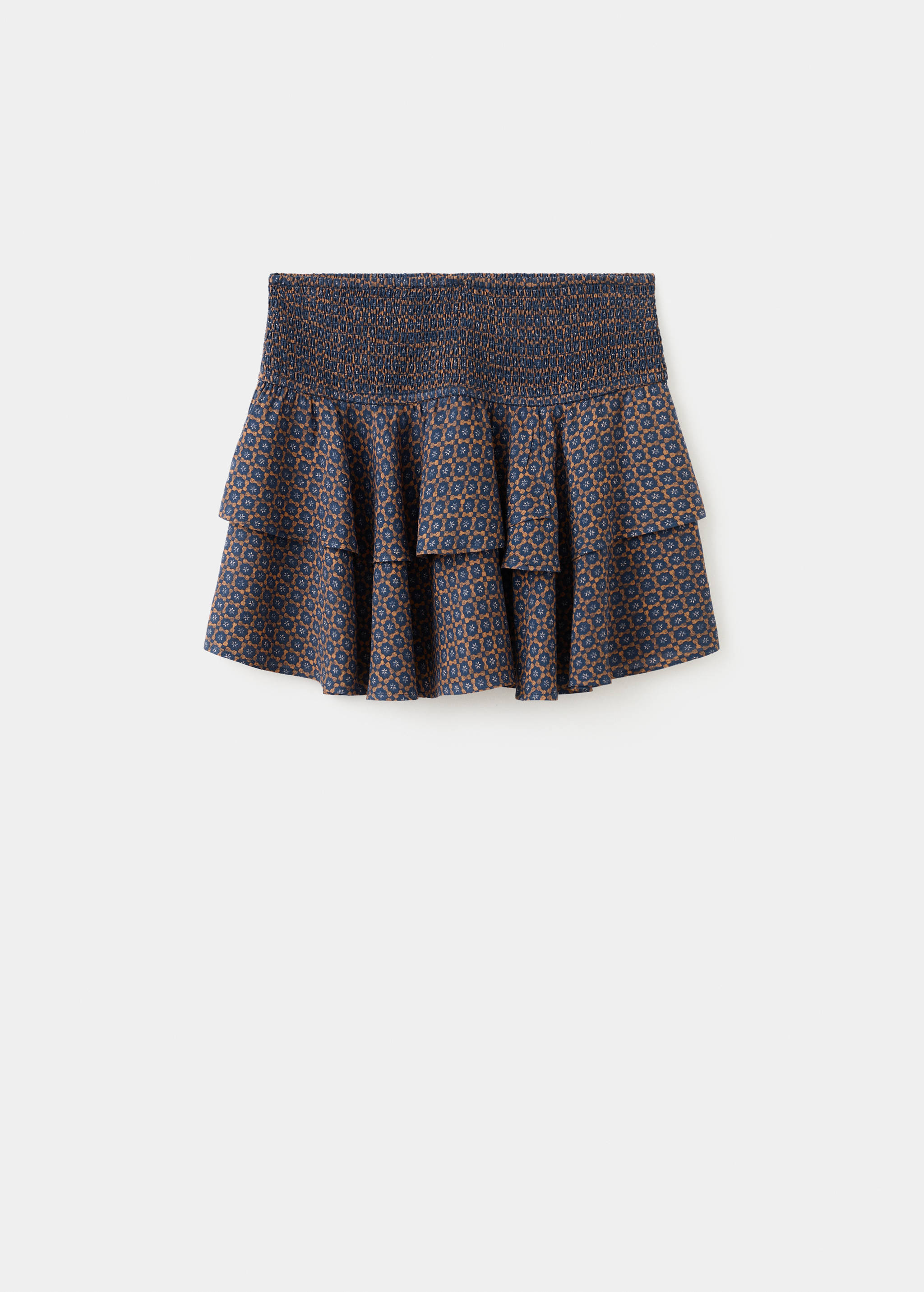 Printed ruffle skirt - Article without model