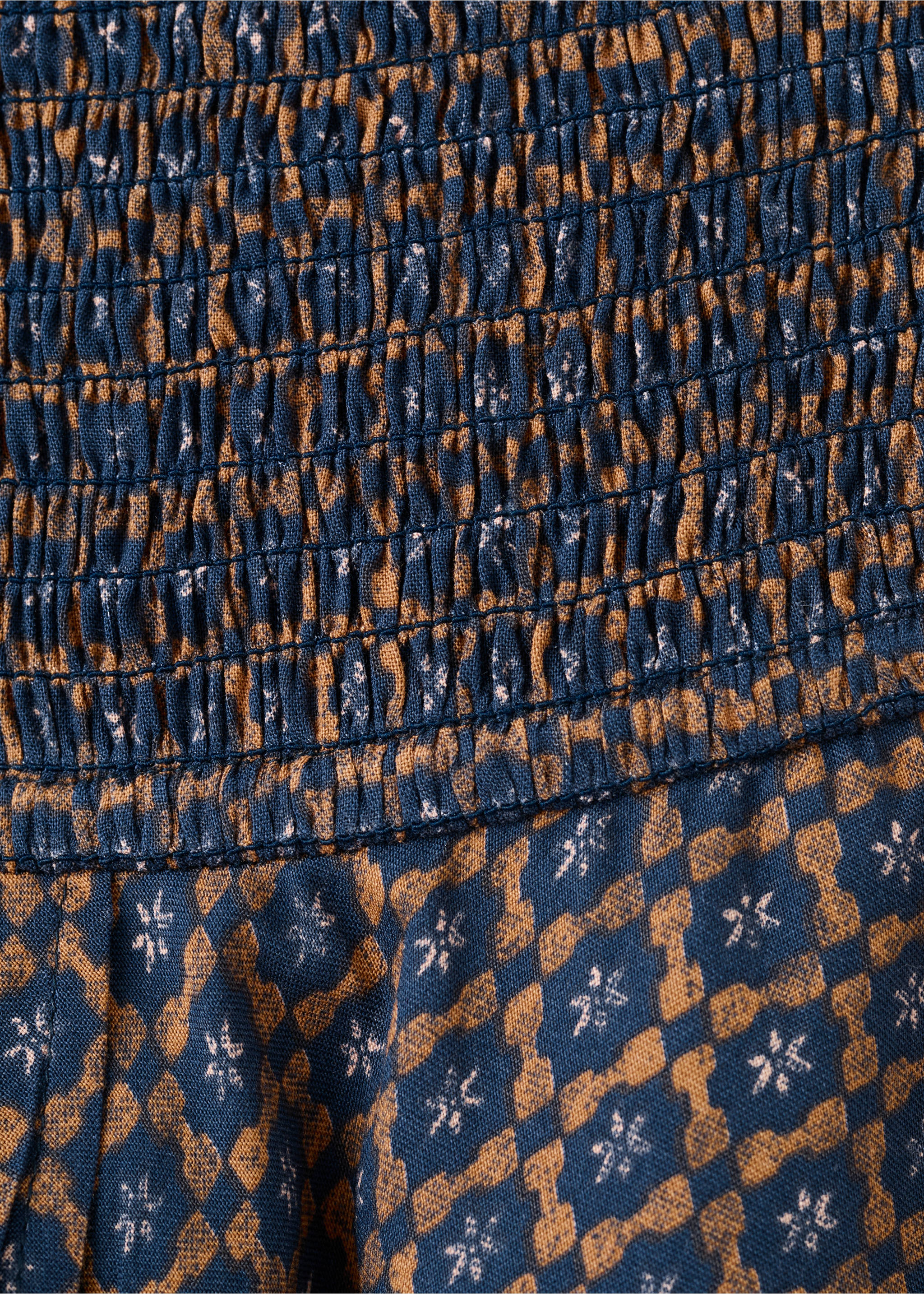 Jupe volants imprimée - Détail de l'article 0, Bleu marine. Ref: 17038268-00.