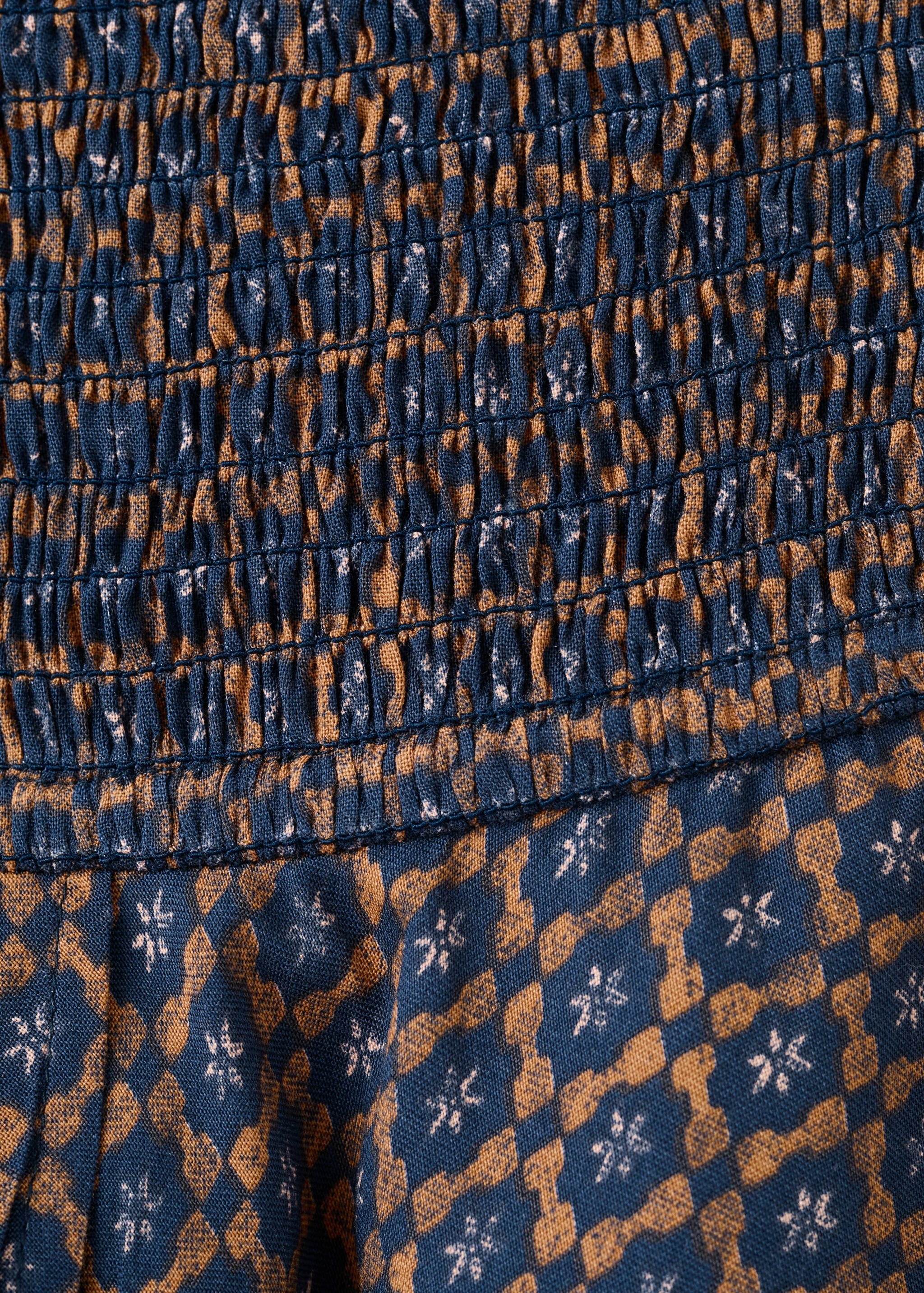 Printed ruffle skirt - Details of the article 0