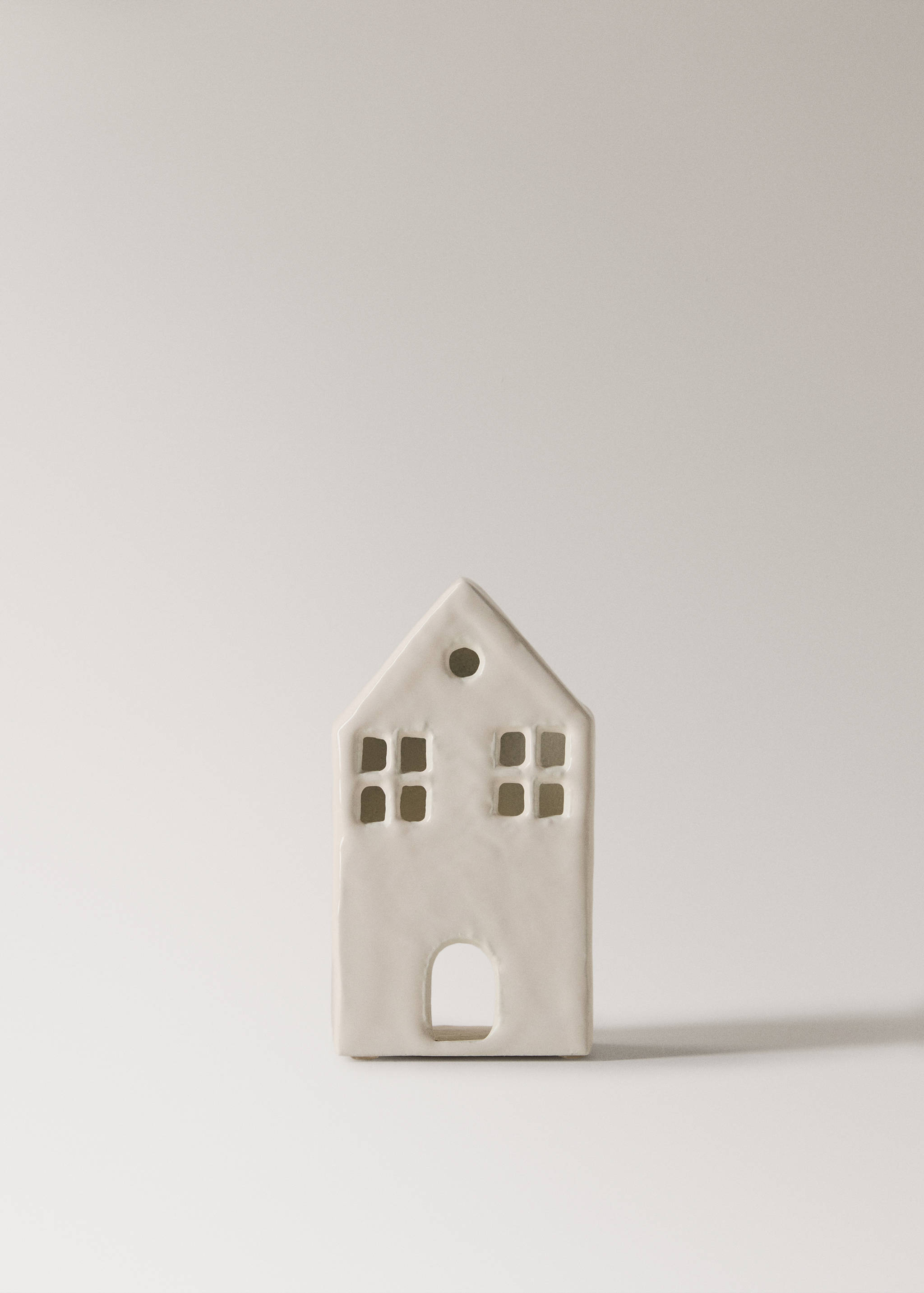 Bougeoir en céramique maison haute - Article sans modèle