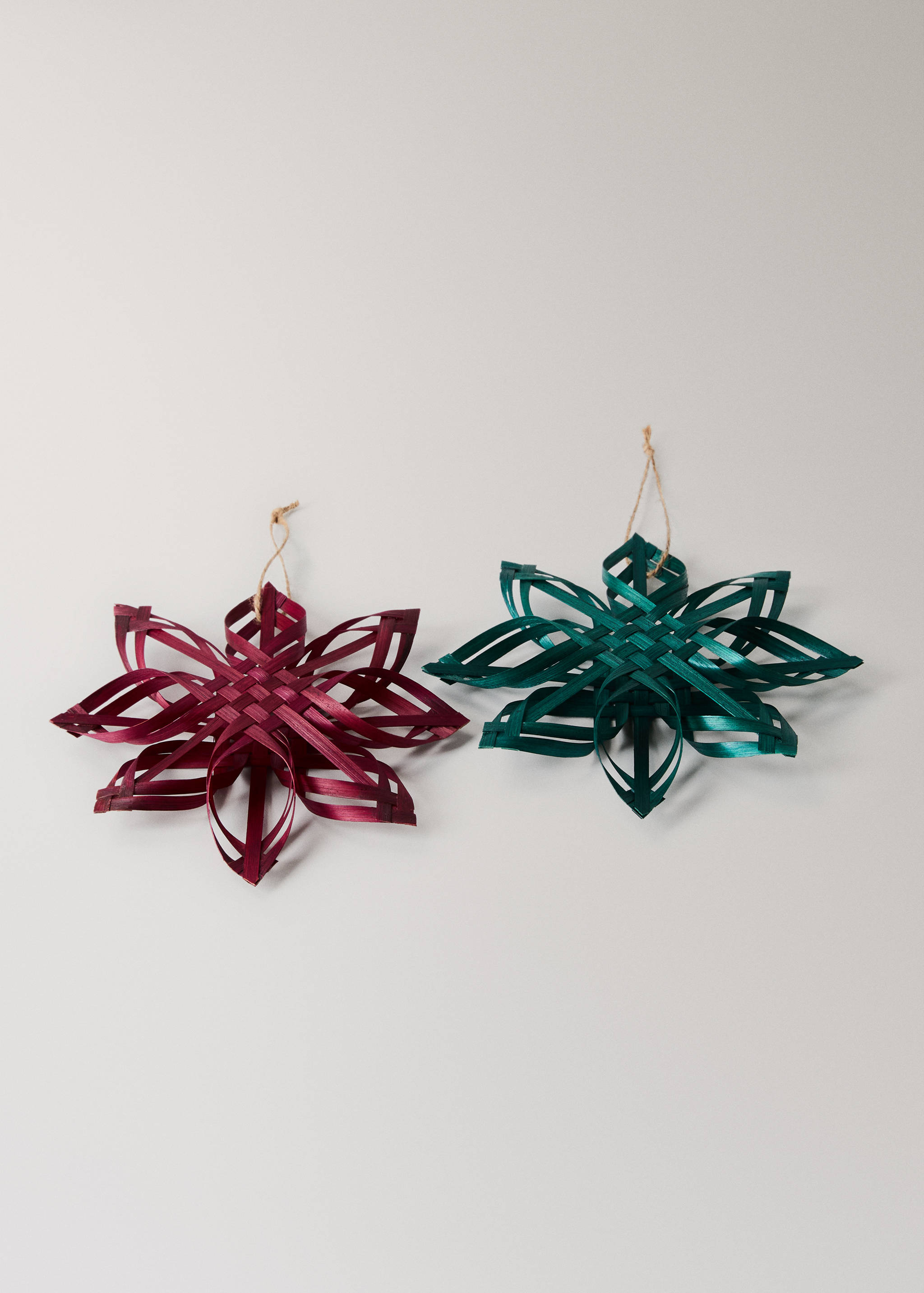 100% bamboo star tree decoration - Details of the article 2