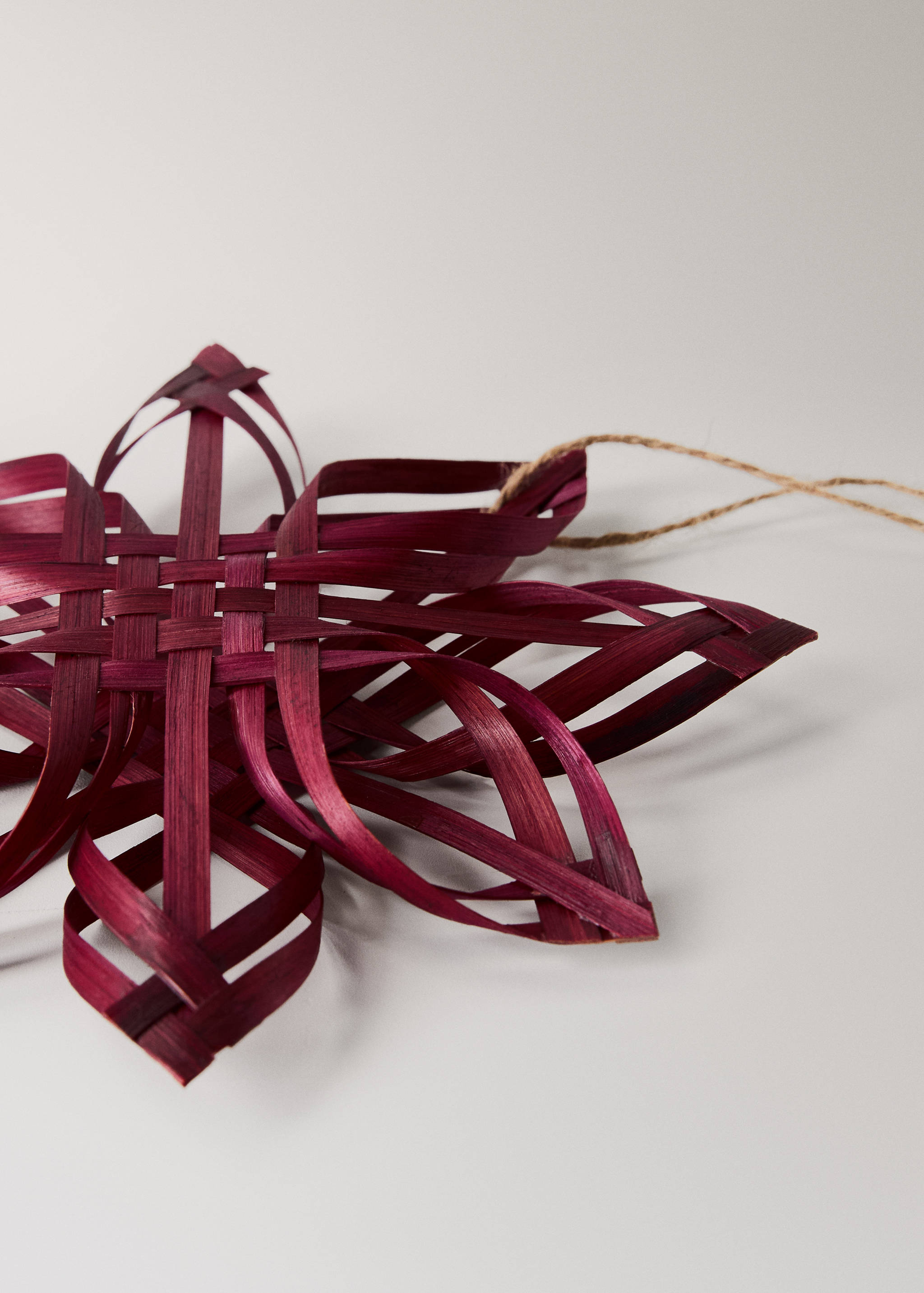 100% bamboo star tree decoration - Details of the article 1