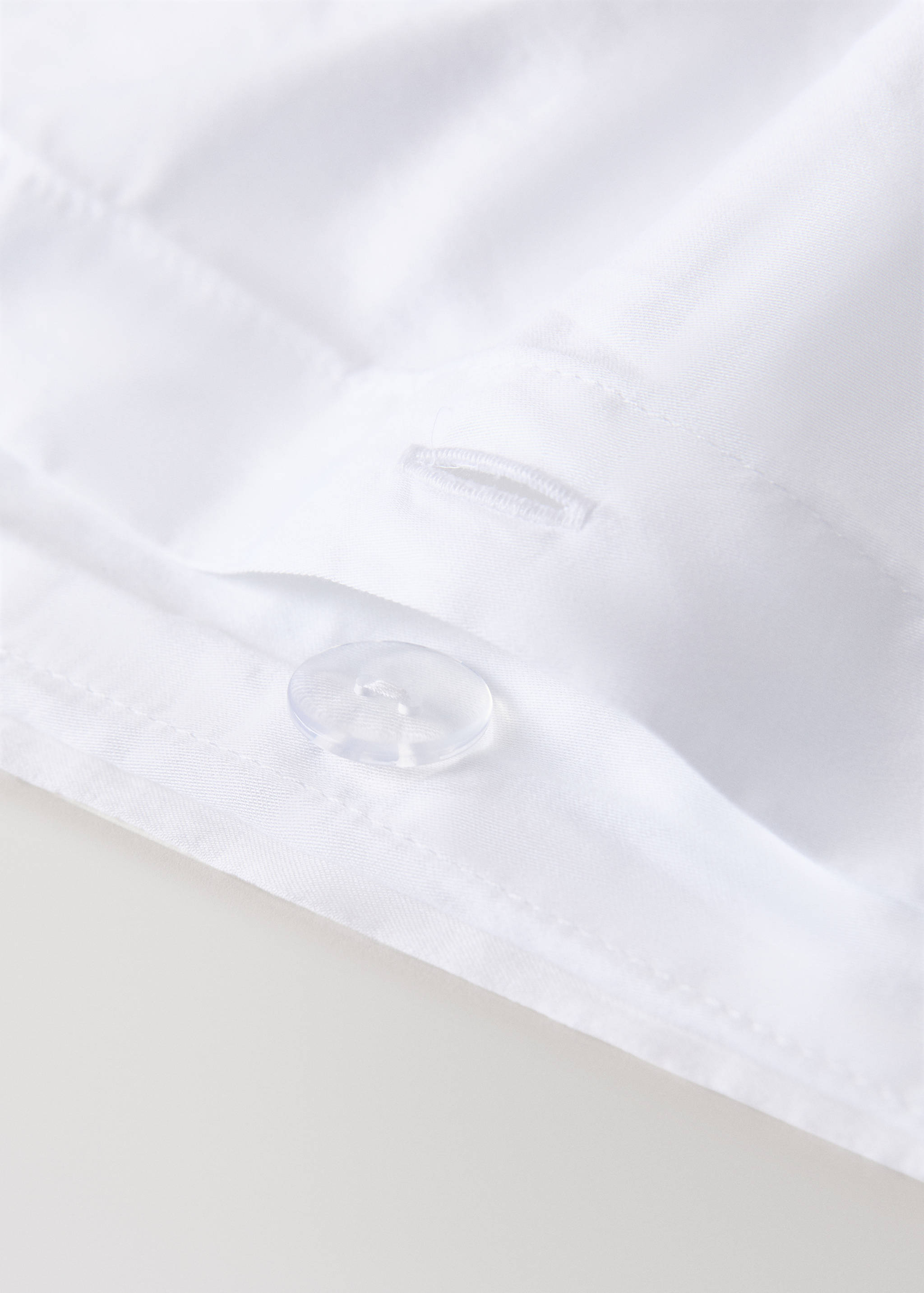 Bettbezug aus Satin-Baumwolle, 300 Fäden, Kreuzstichstickerei, Bett 90 cm - Detail des Artikels 1